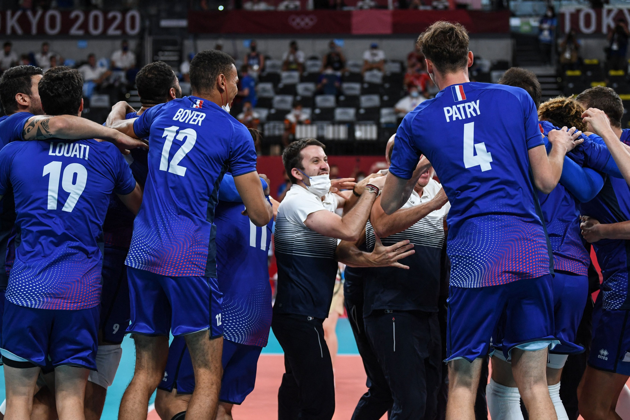 Olympic champions France have started their men's VNL campaign with seven wins from eight ©Getty Images