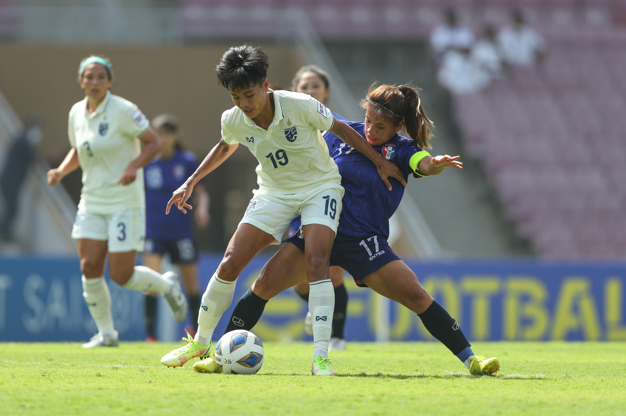 Thailand ran out as 4-0 winners against Indonesia at the ASEAN Football Federation Women's Championship in Laguna today ©Getty Images
