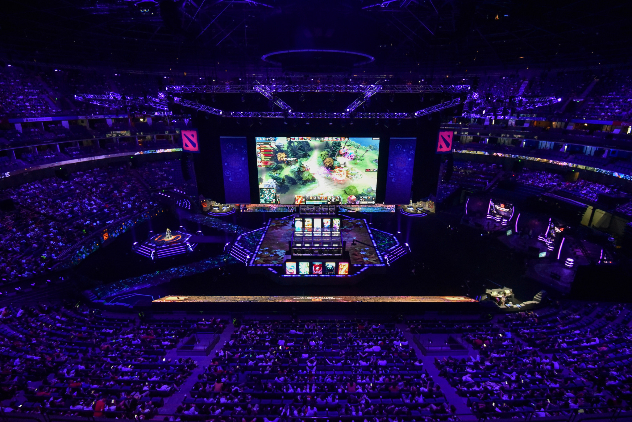 Dota 2 is among the titles at the inaugural Commonwealth Esports Championships in Birmingham ©Getty Images