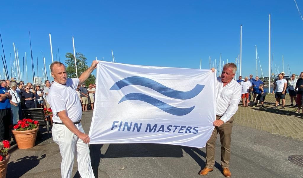 The Finn World Masters got underway in Helsinki with two races as part of the eight-round regatta ©International Finn Class
