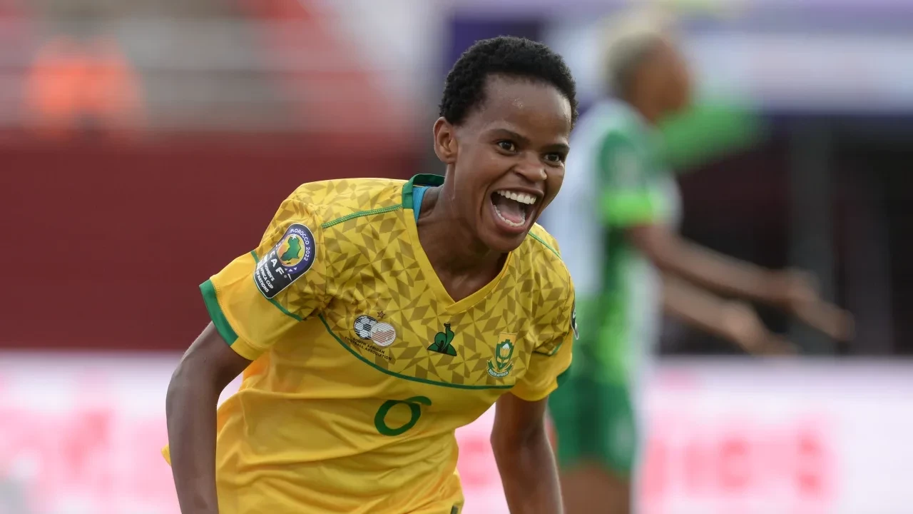 South Africa beat defending champions and 11-time winners Nigeria 2-1 in the two countries opening match of the Women’s Africa Cup of Nations in Morocco ©Getty Images