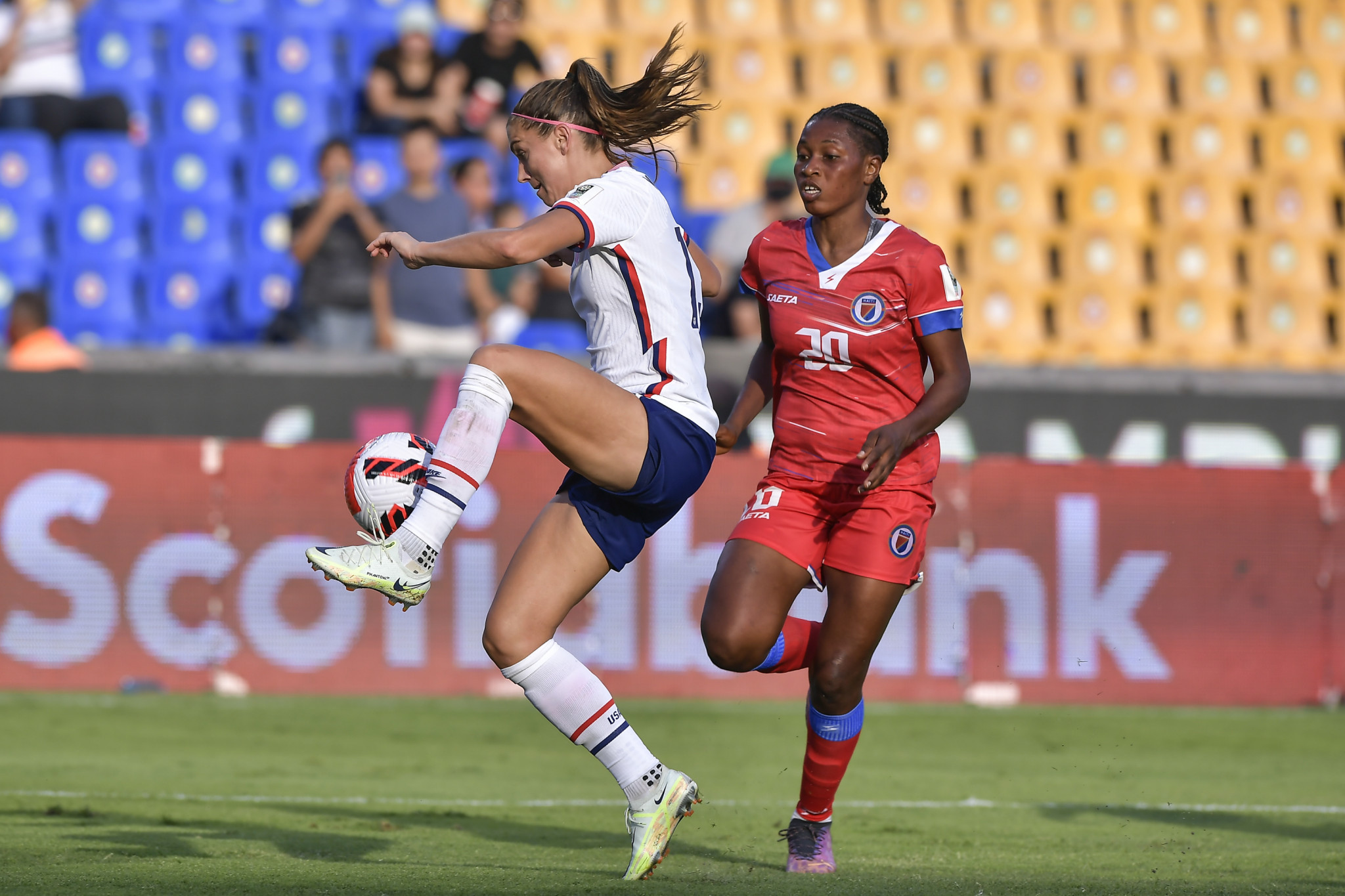 Morgan brace hands US winning start to CONCACAF W Championship title defence 