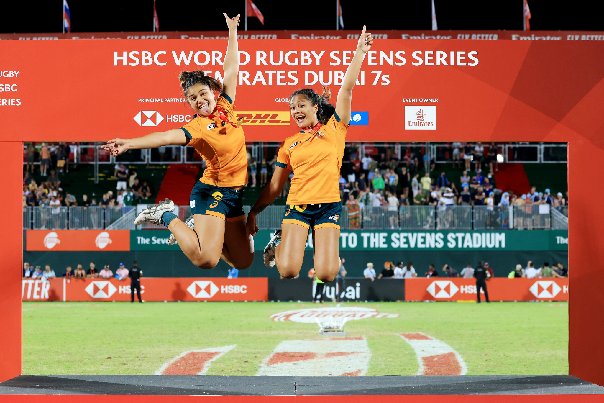 Australia's women are confident of success in Birmingham after overall victory in the World Rugby Sevens Series ©Getty Images