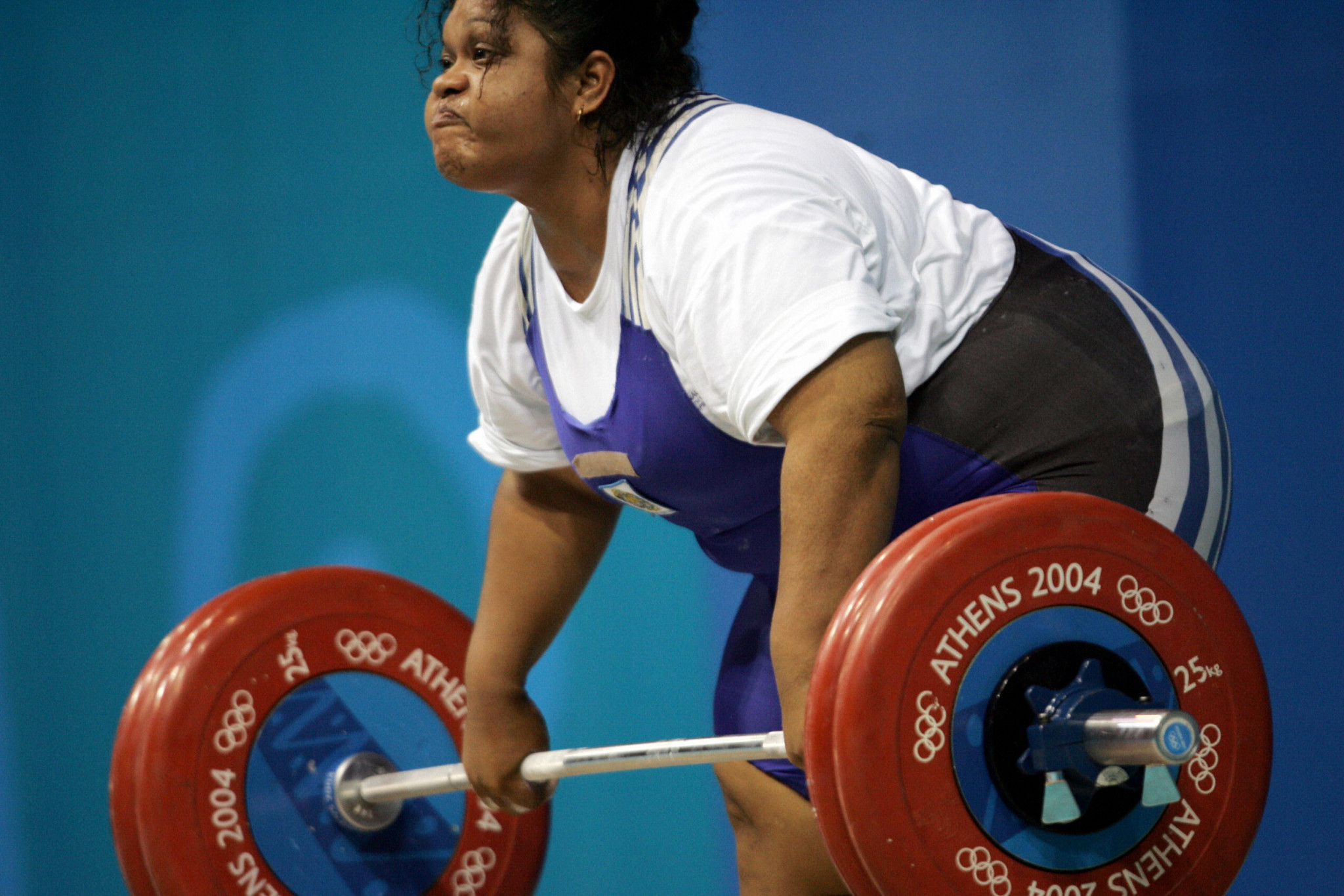 Nauru's Reanna Solomon retired from weightlifting after competing at the 2004 Olympic Games in Athens ©Getty Images