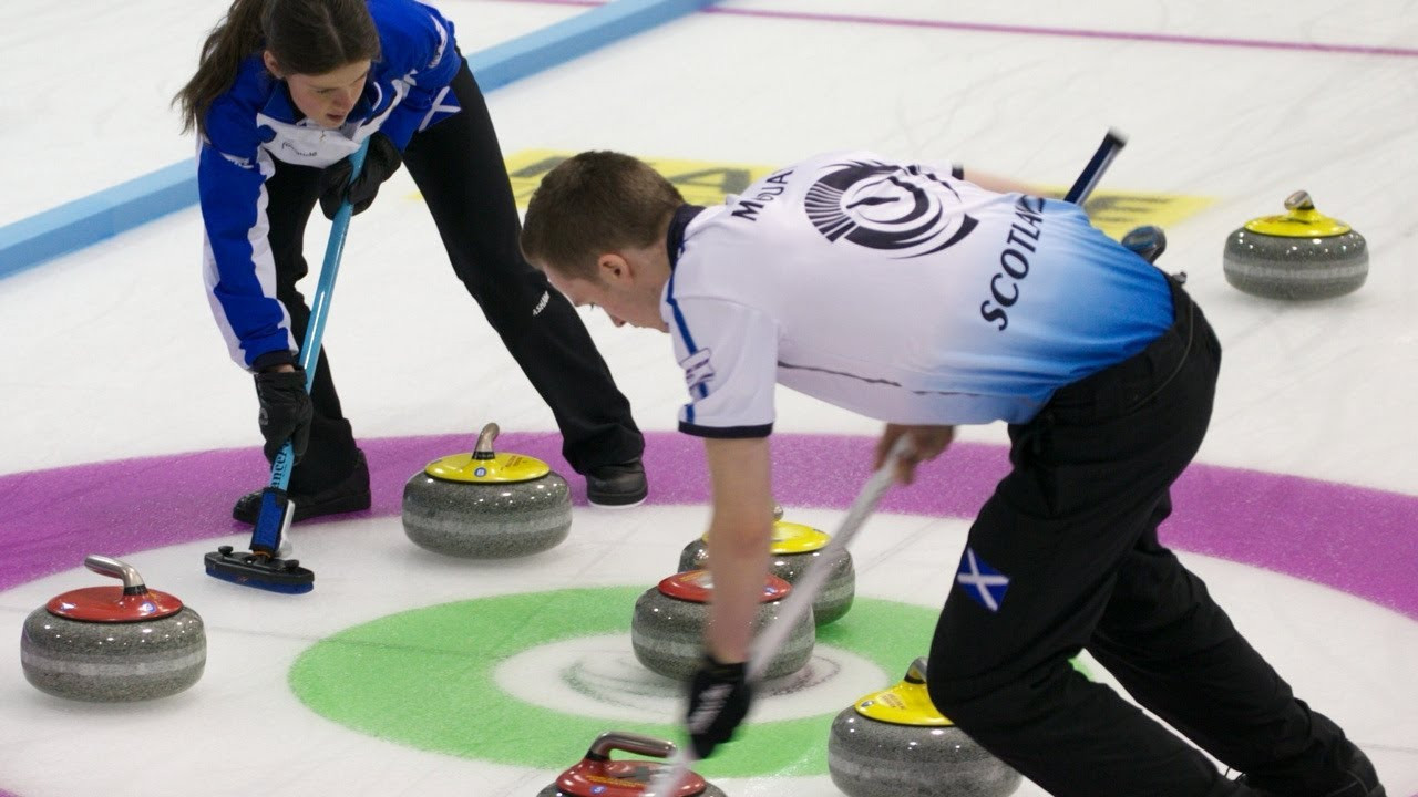 Dumfries hosted the 2014 World Mixed Doubles Championship ©YouTube