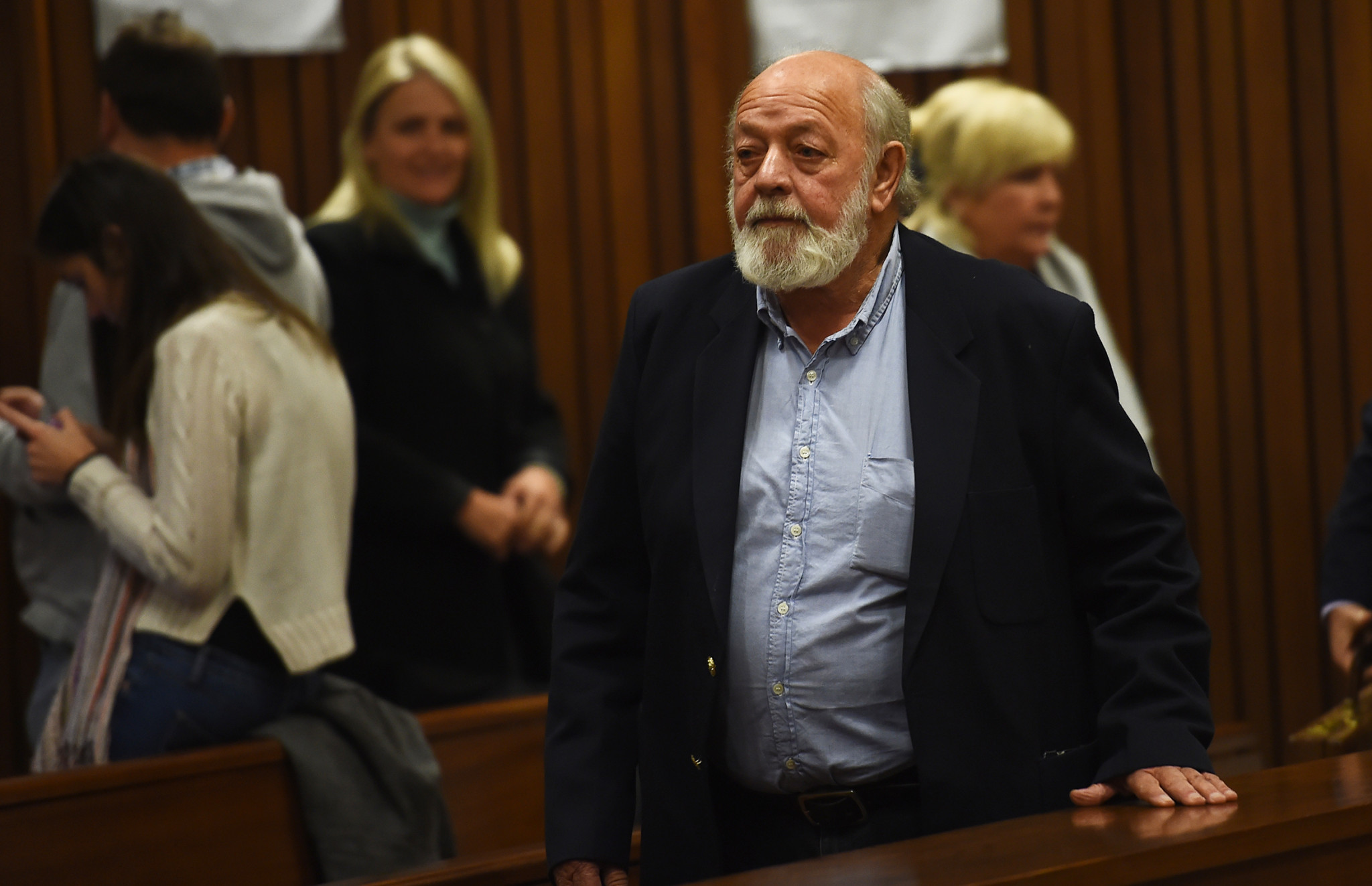 Barry Steenkamp met with Oscar Pistorius as a part of the Victim Parole Dialogue process ©Getty Images