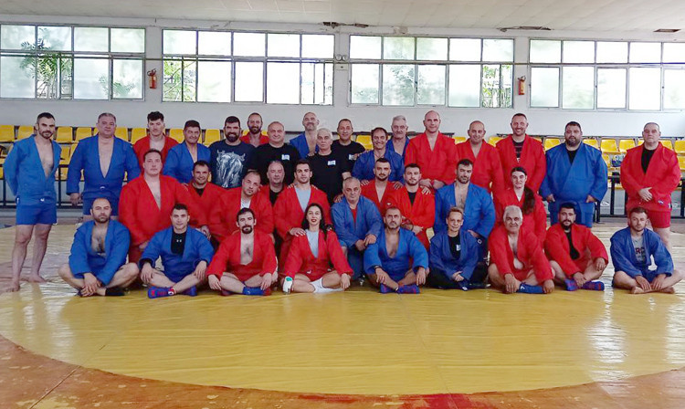 The Hellenic Federation of Sambo, Kurash, Chidaoba organised the school to produce more coaches in sambo and kurash ©FIAS