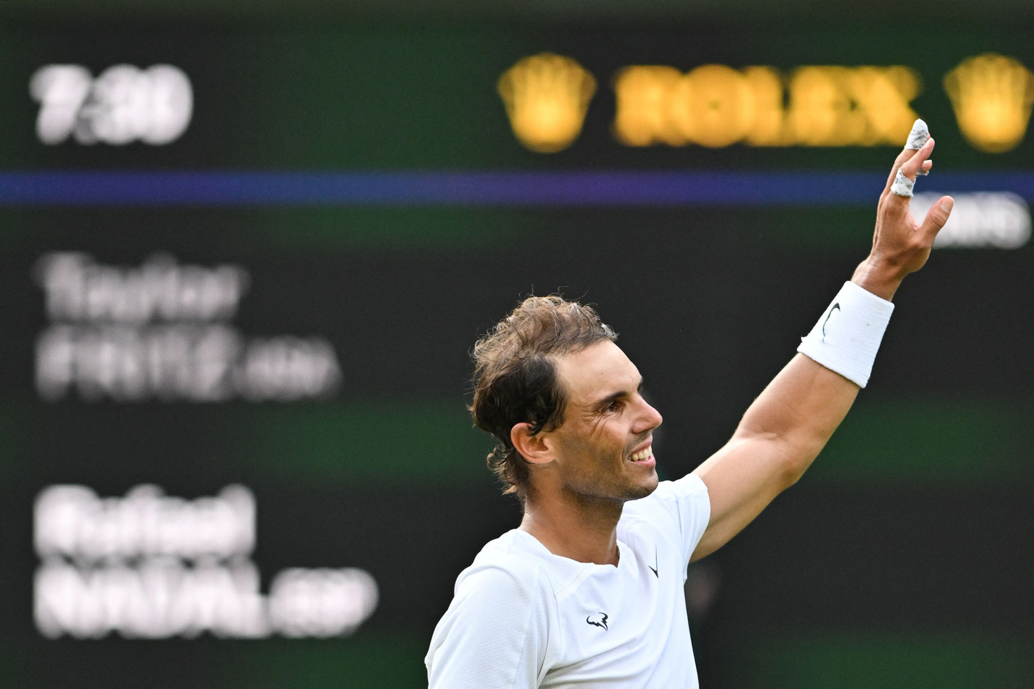 Nadal squeaks through to semi-finals in tiebreaker with Fritz at Wimbledon