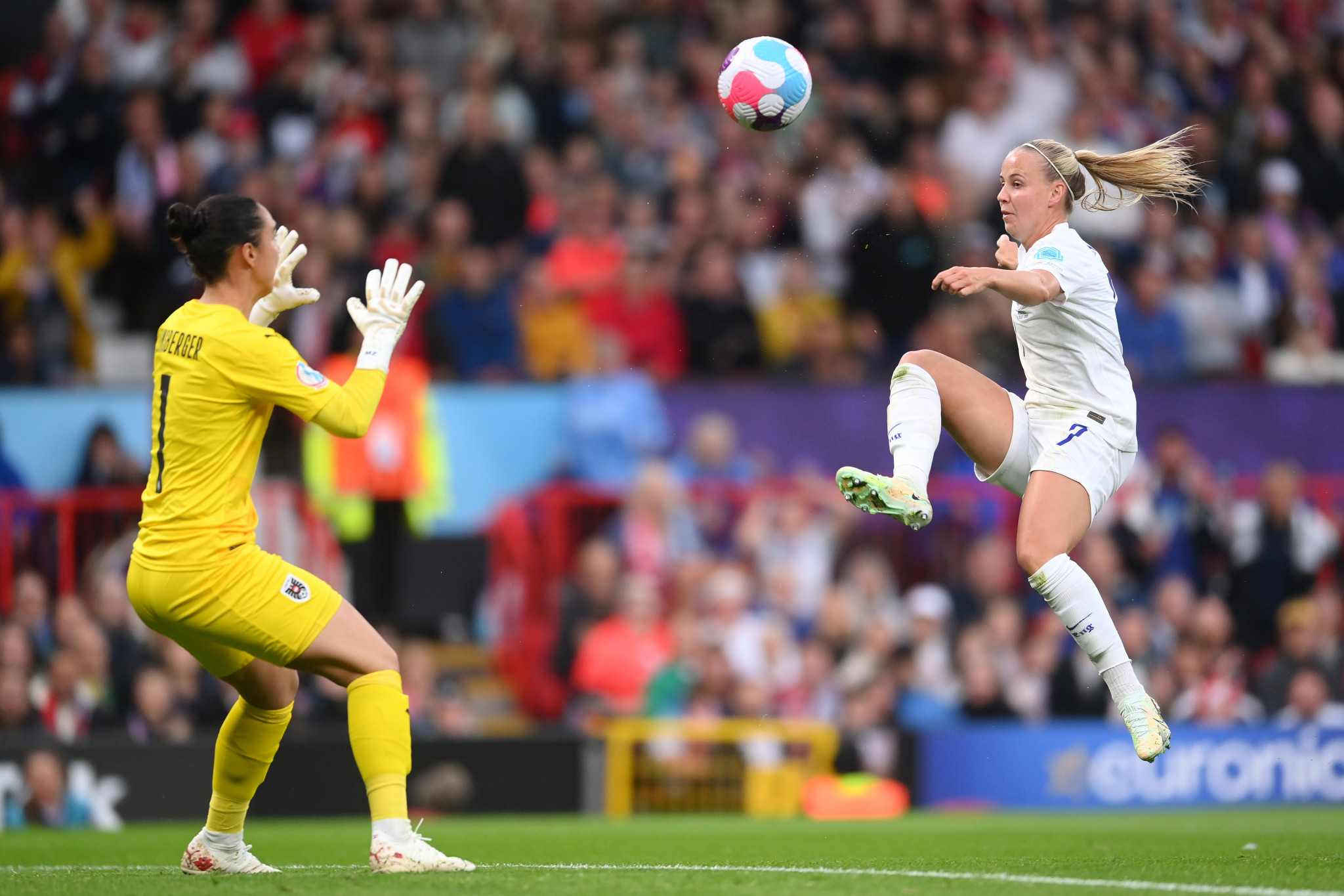 Hosts England get off to winning start at Women’s Euro 2022 in front of tournament record crowd 