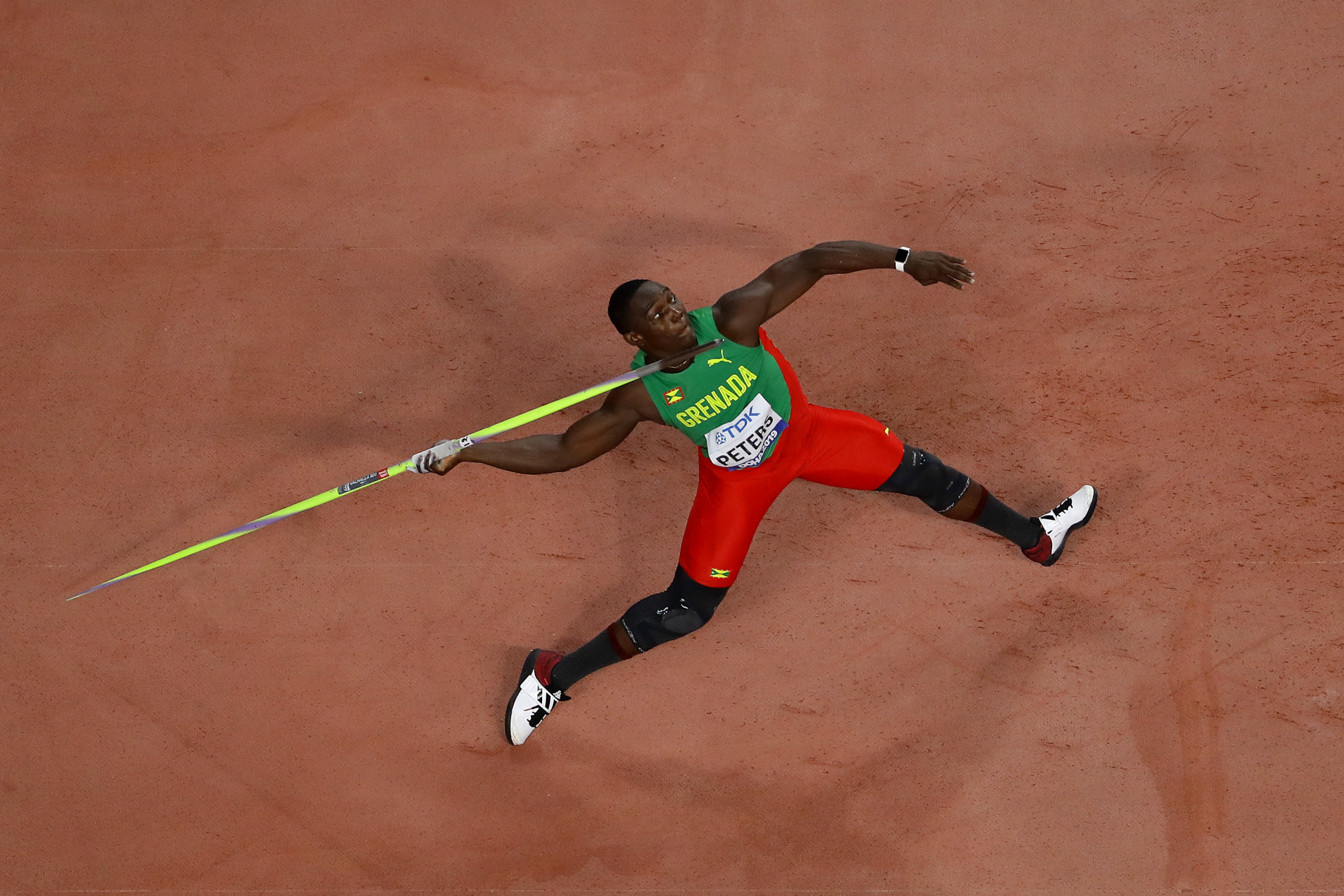 Anderson Peters is the reigning men's javelin world champion  ©Getty Images