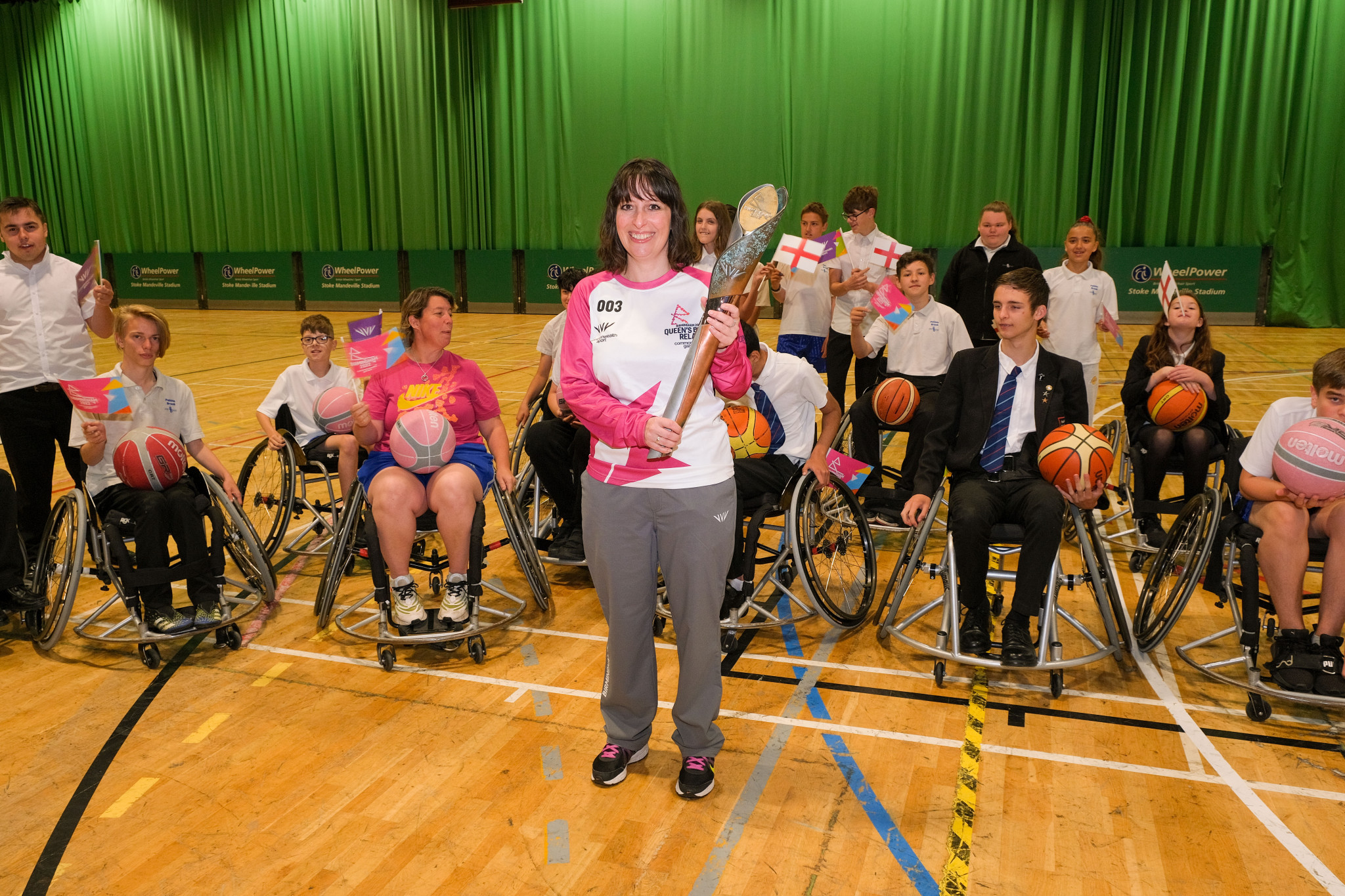 The Baton visited the home of Para sport at Stoke Mandeville  ©Birmingham 2022/Getty Images