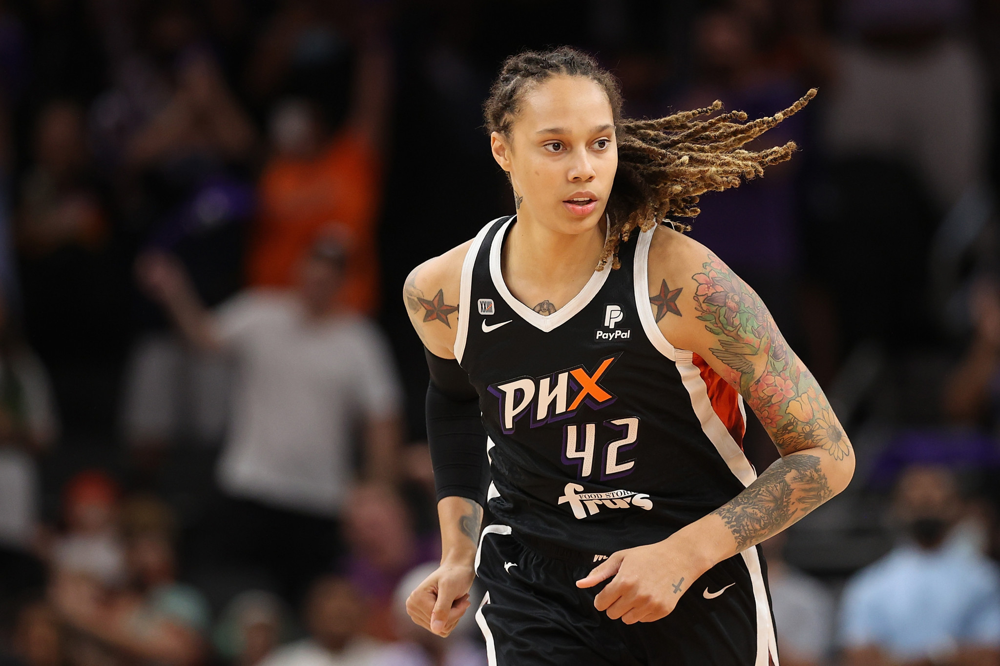Brittney Griner is still detained in Russia on drug smuggling charges ©Getty Images