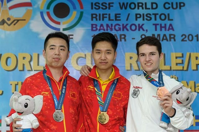 China claim air rifle titles as ISSF World Cup begins in Bangkok