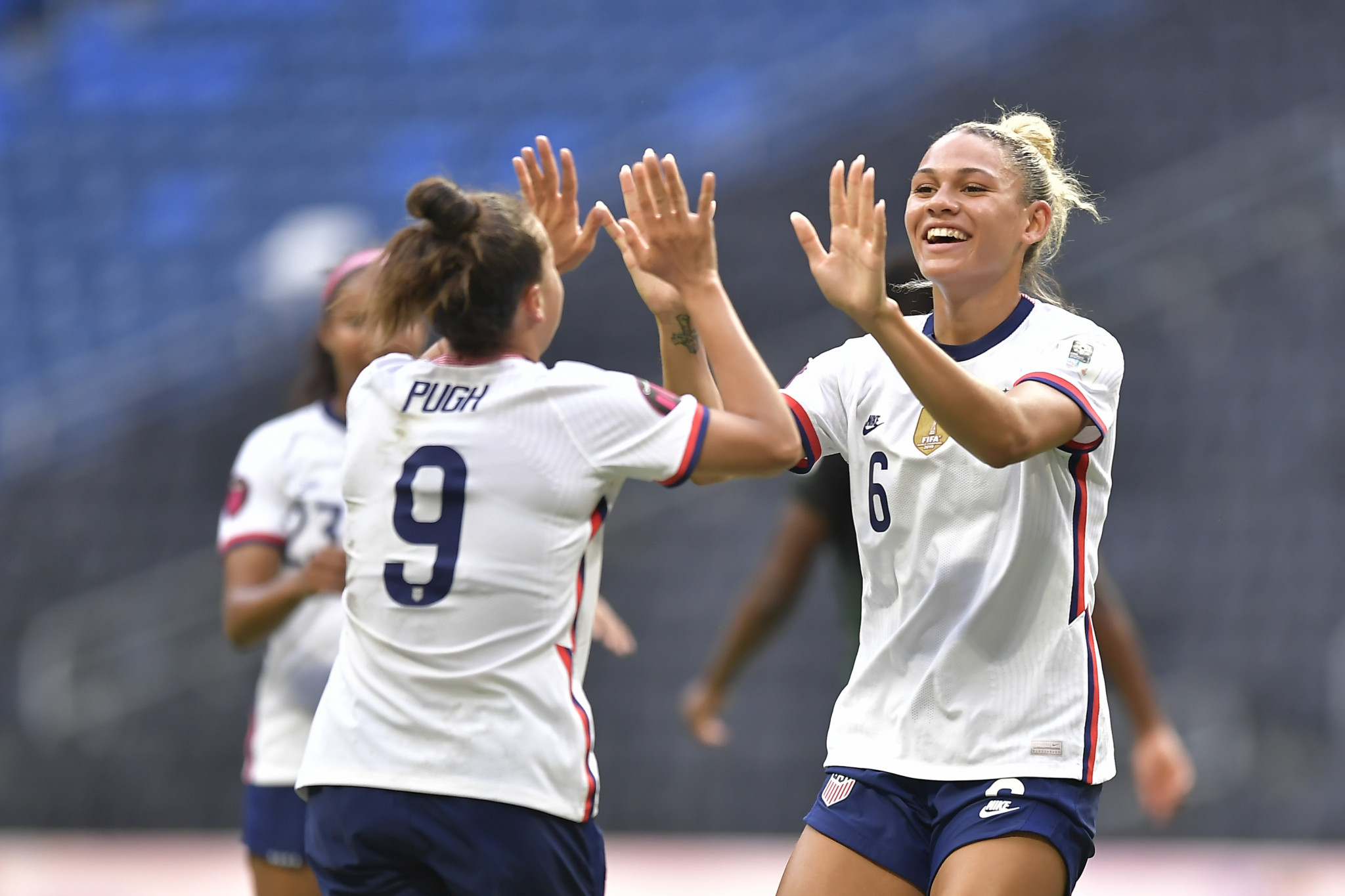 The United States secured their qualification to the 2023 Women's FIFA World Cup with victory against Jamaica at the CONCACAF W Championship in Monterrey ©Getty Images