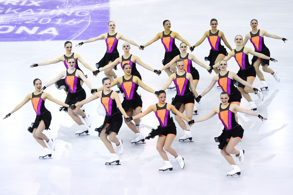 American team The Haydenettes will be among those competing in the synchronised competition