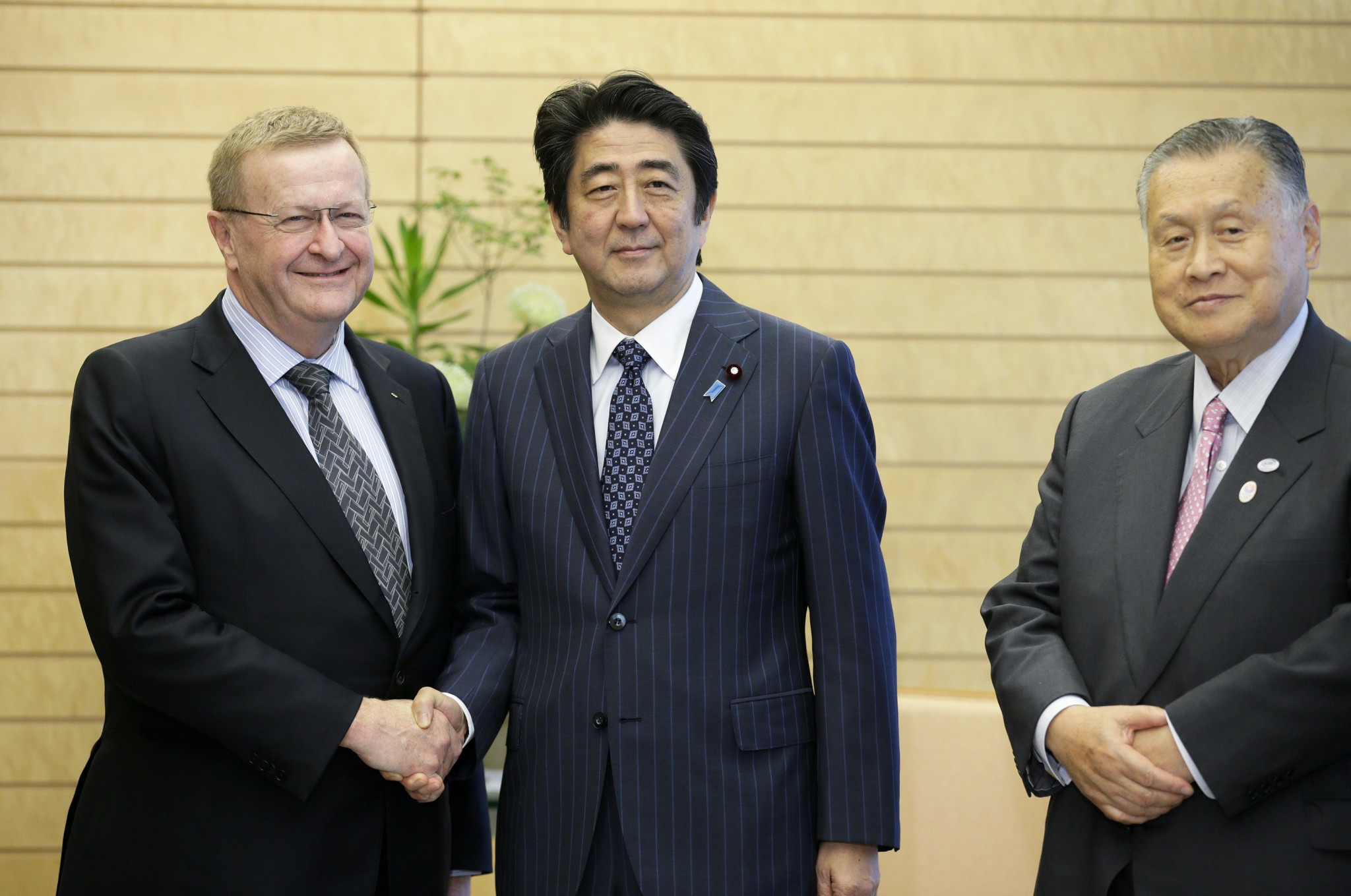  IOC vice-president John Coates claimed Tokyo 2020 would not have happened without Abe ©Getty Images