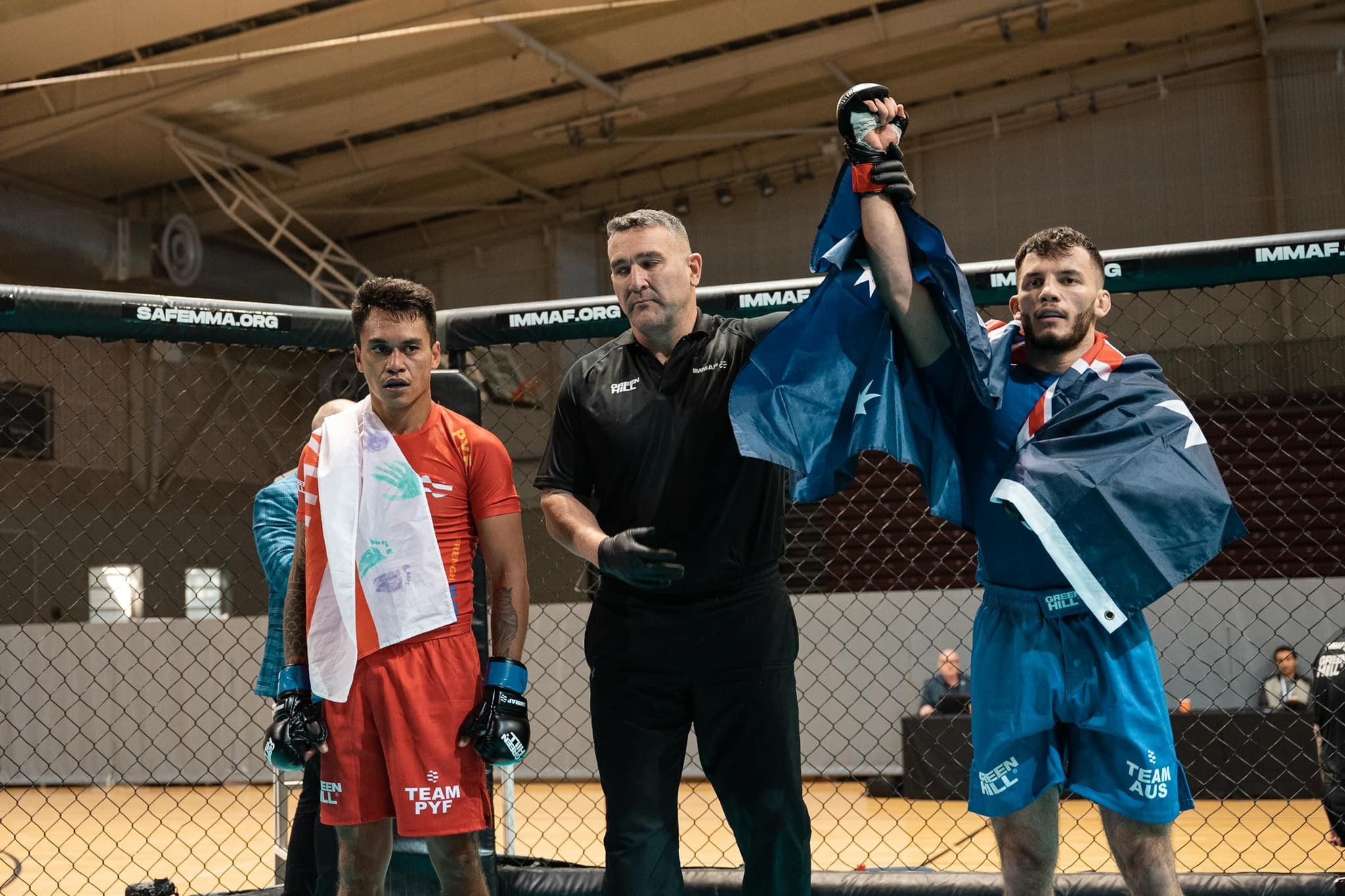 New Zealand and Australia earn semi-final wins at IMMAF Oceania Championships