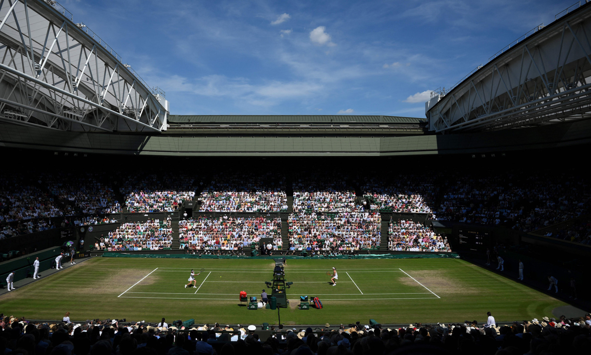 The women's singles final was played on Centre Court ©Getty Images