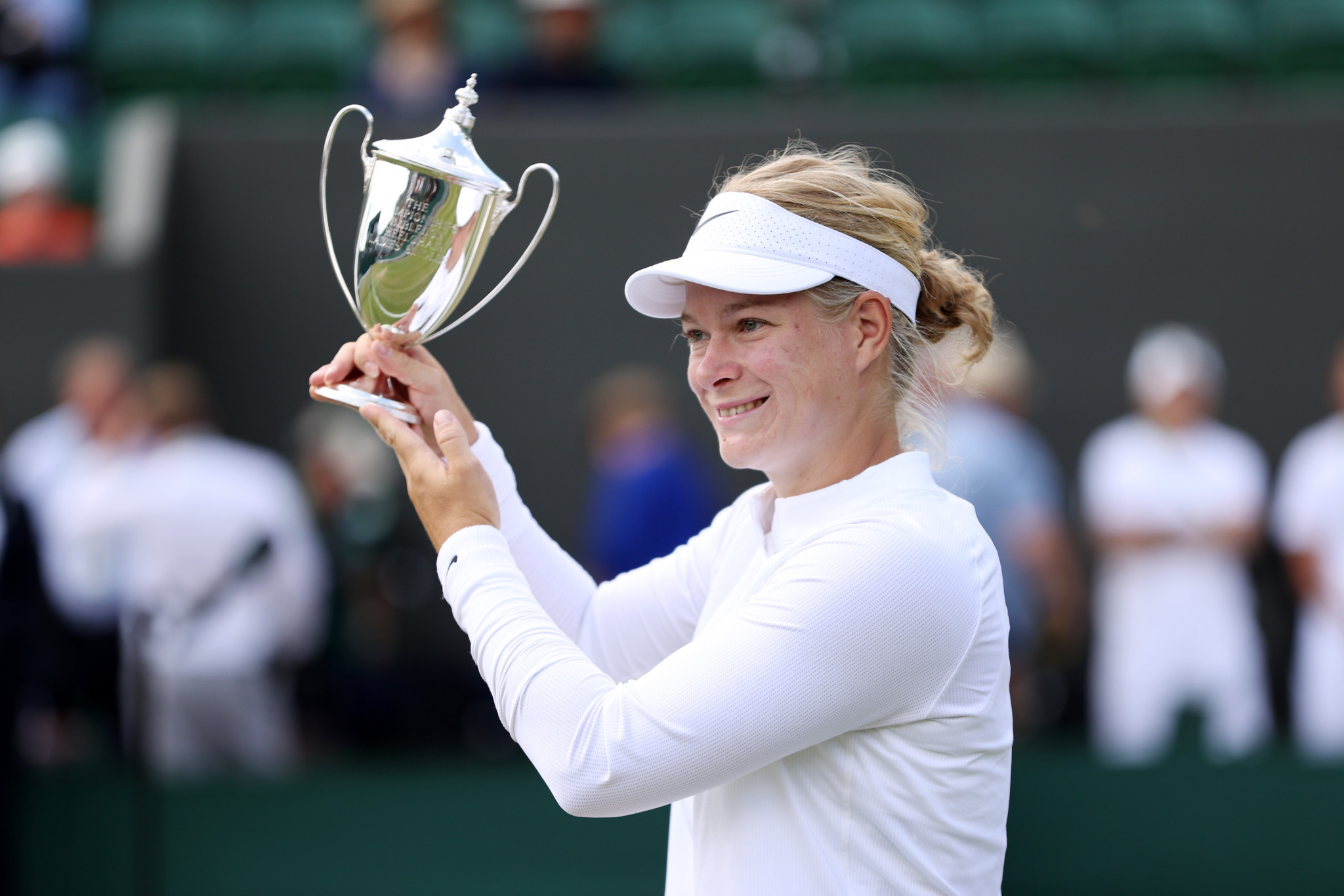 Diede de Groot claimed her 15th Grand Slam title today at Wimbledon ©Getty Images