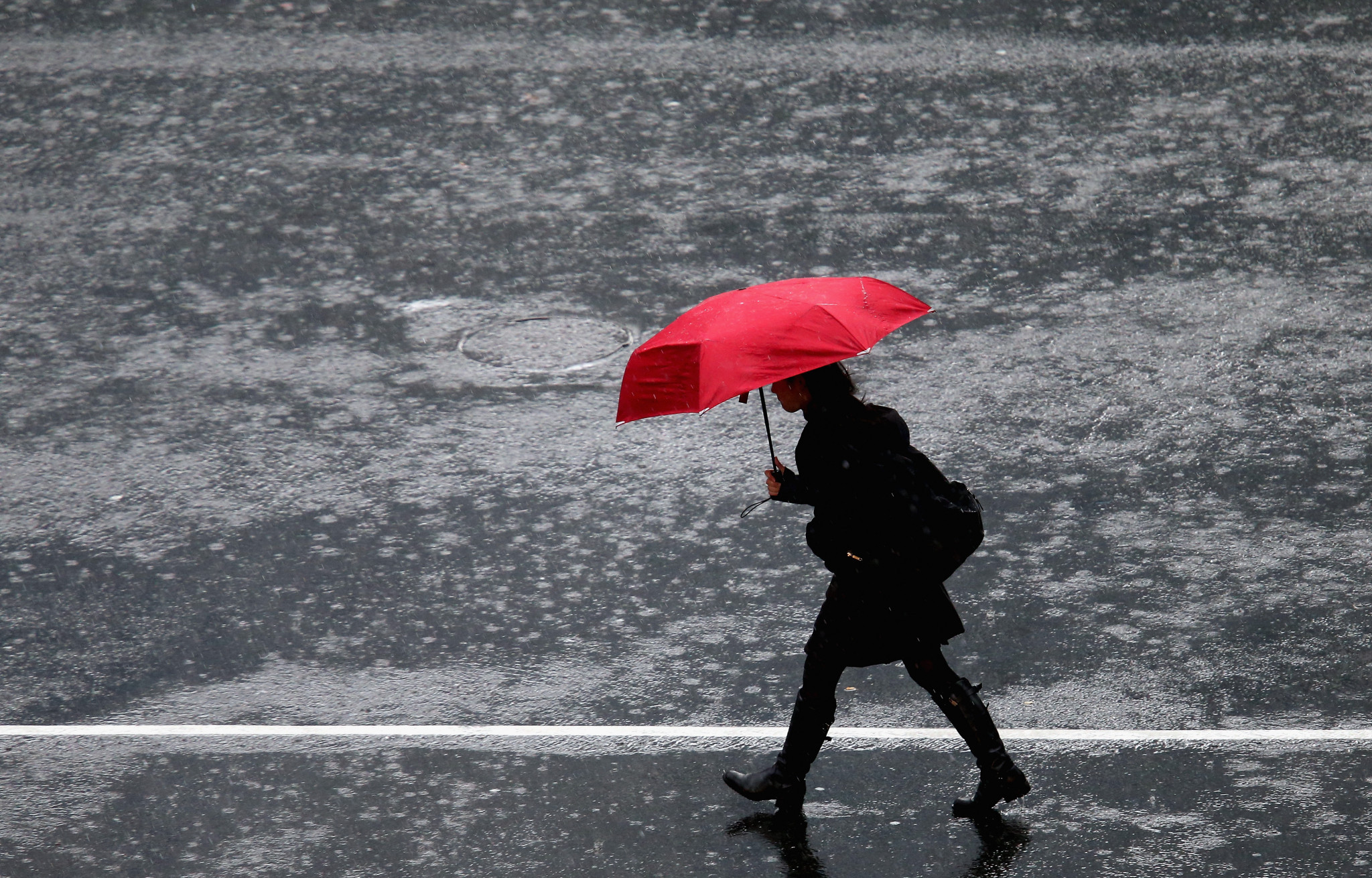 Heavy rain and winds affected the World Games competition yesterday ©Getty Images