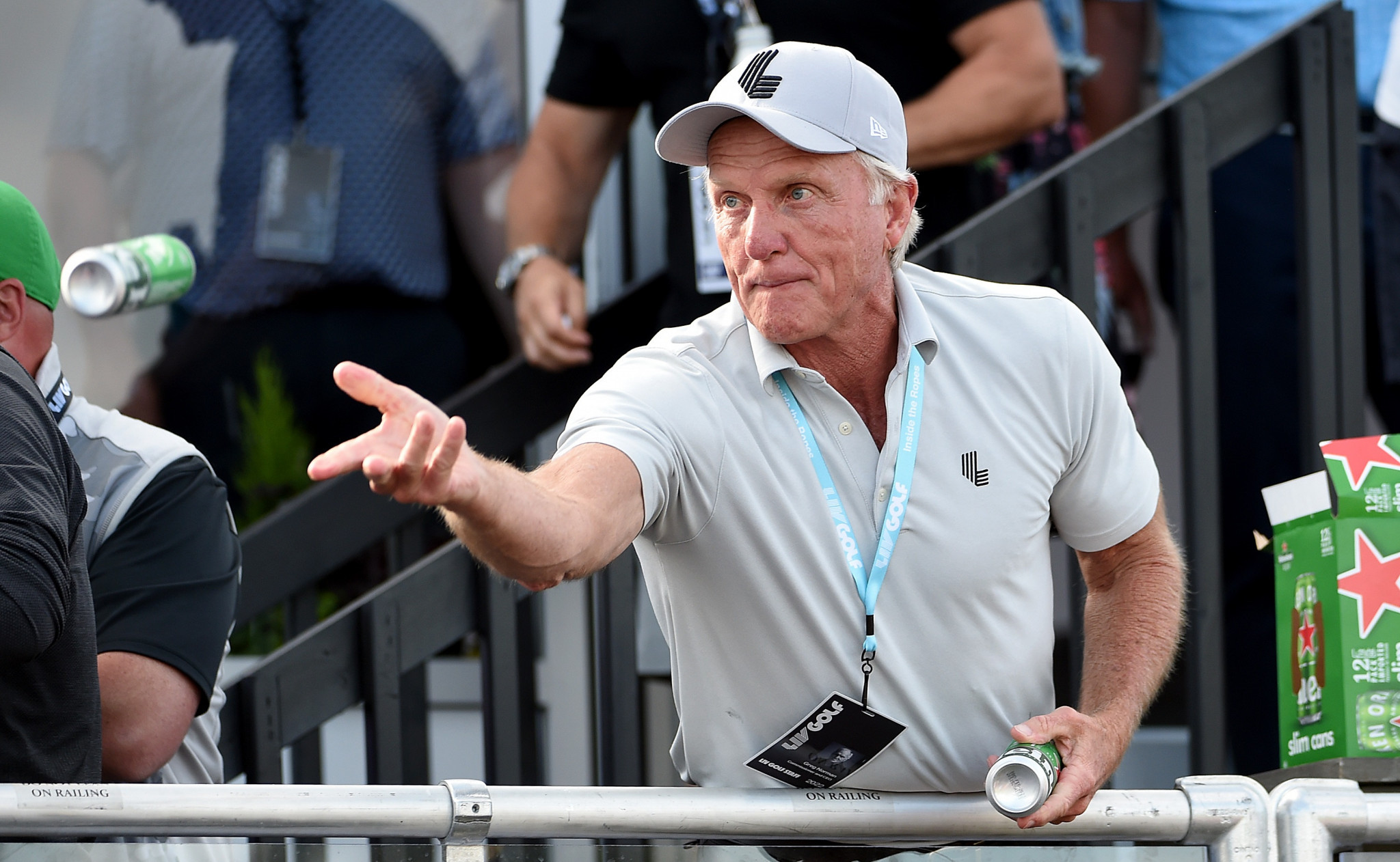 Greg Norman will be unable to take part in events celebrating the 150th anniversary of The Open Championship at St Andrews ©Getty Images