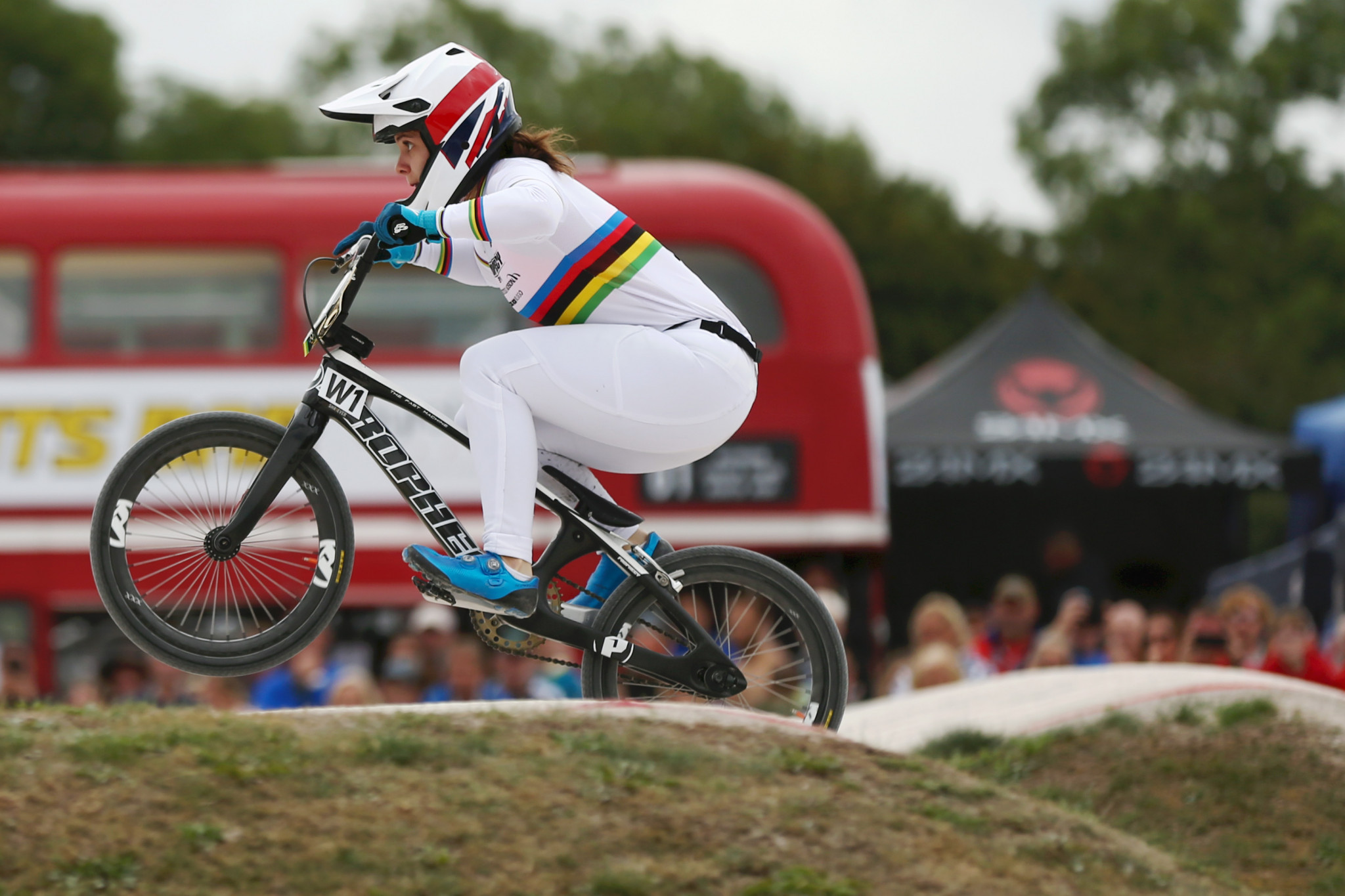 Britain's Shriever and Whyte star at UEC BMX Racing European Championships