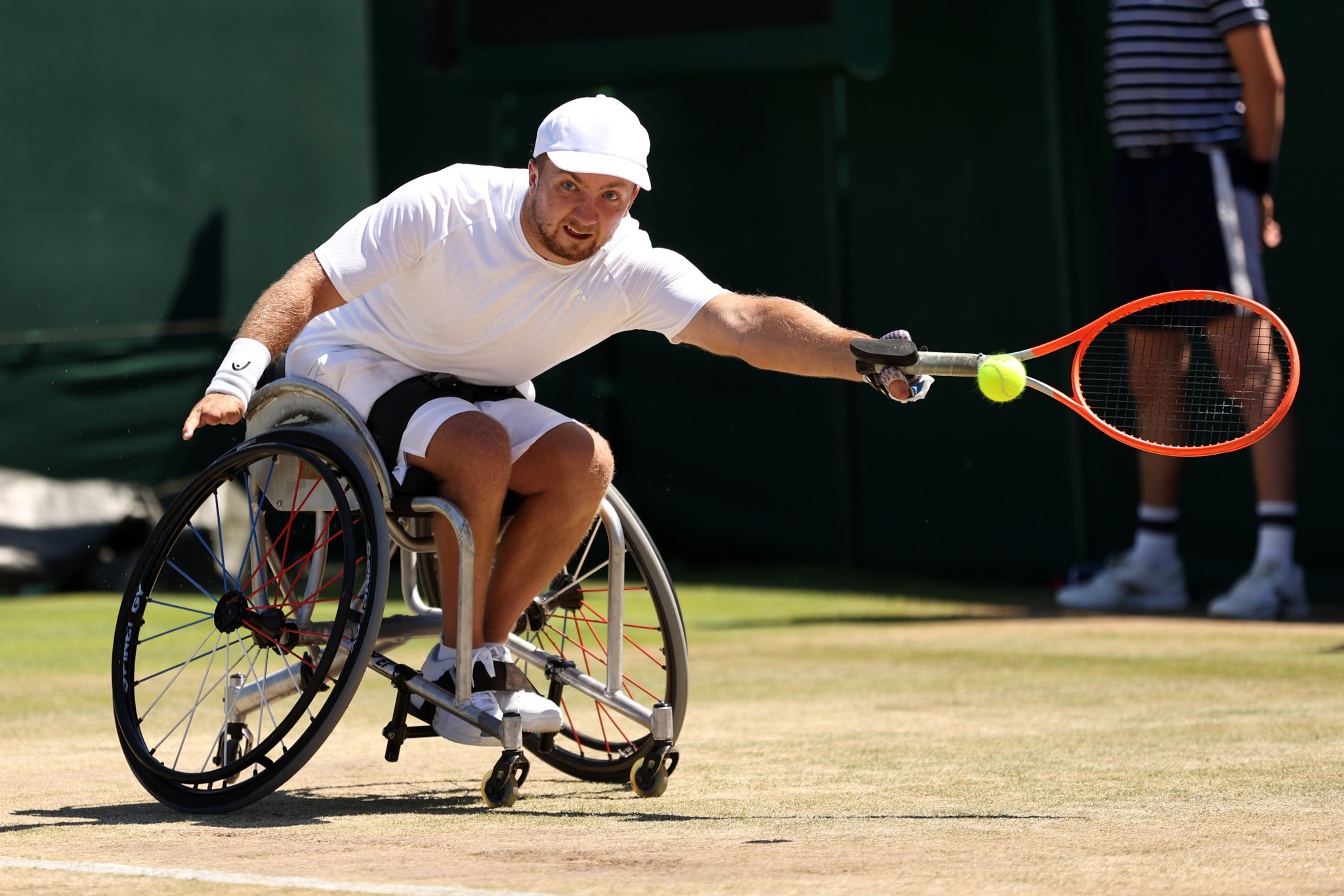 Sam Schröder defeated Dutch compatriot Niels Vink in the quad wheelchair singles final ©Getty Images