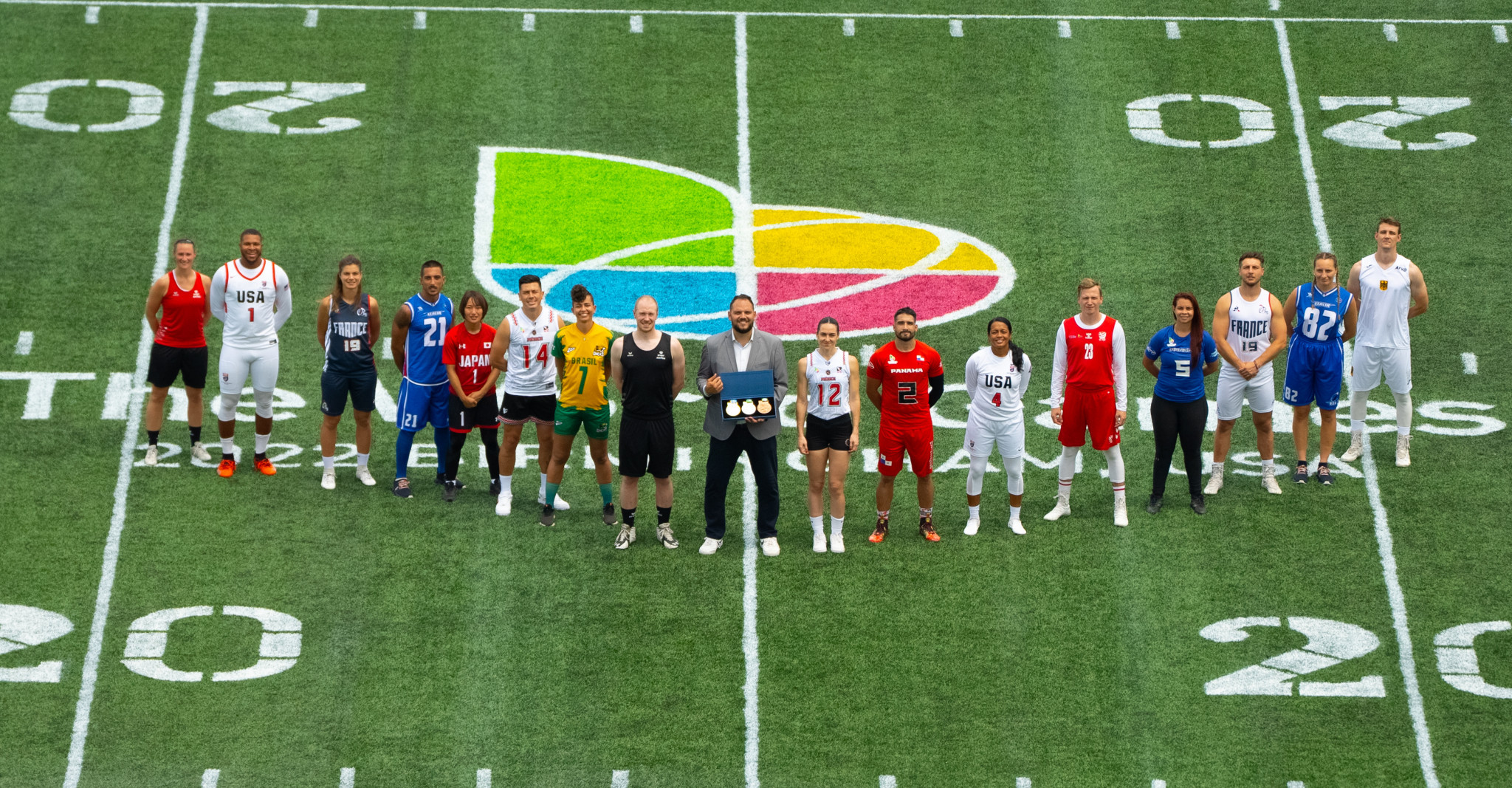 United States and Austria win opening women’s and men’s flag football matches at World Games