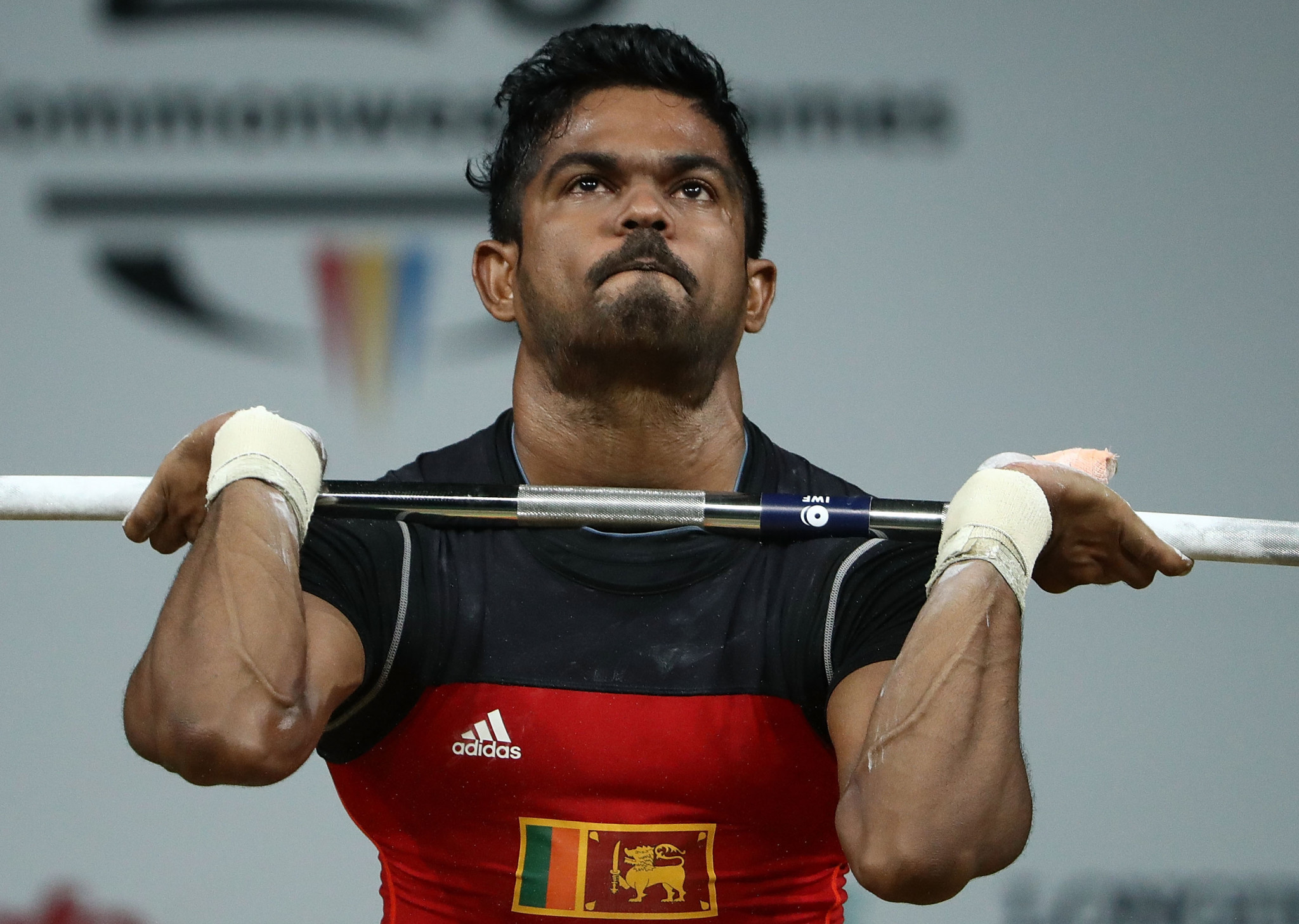 Commonwealth silver medallist Indika Dissanayake will be part of a strong weightlifting team ©Getty Images