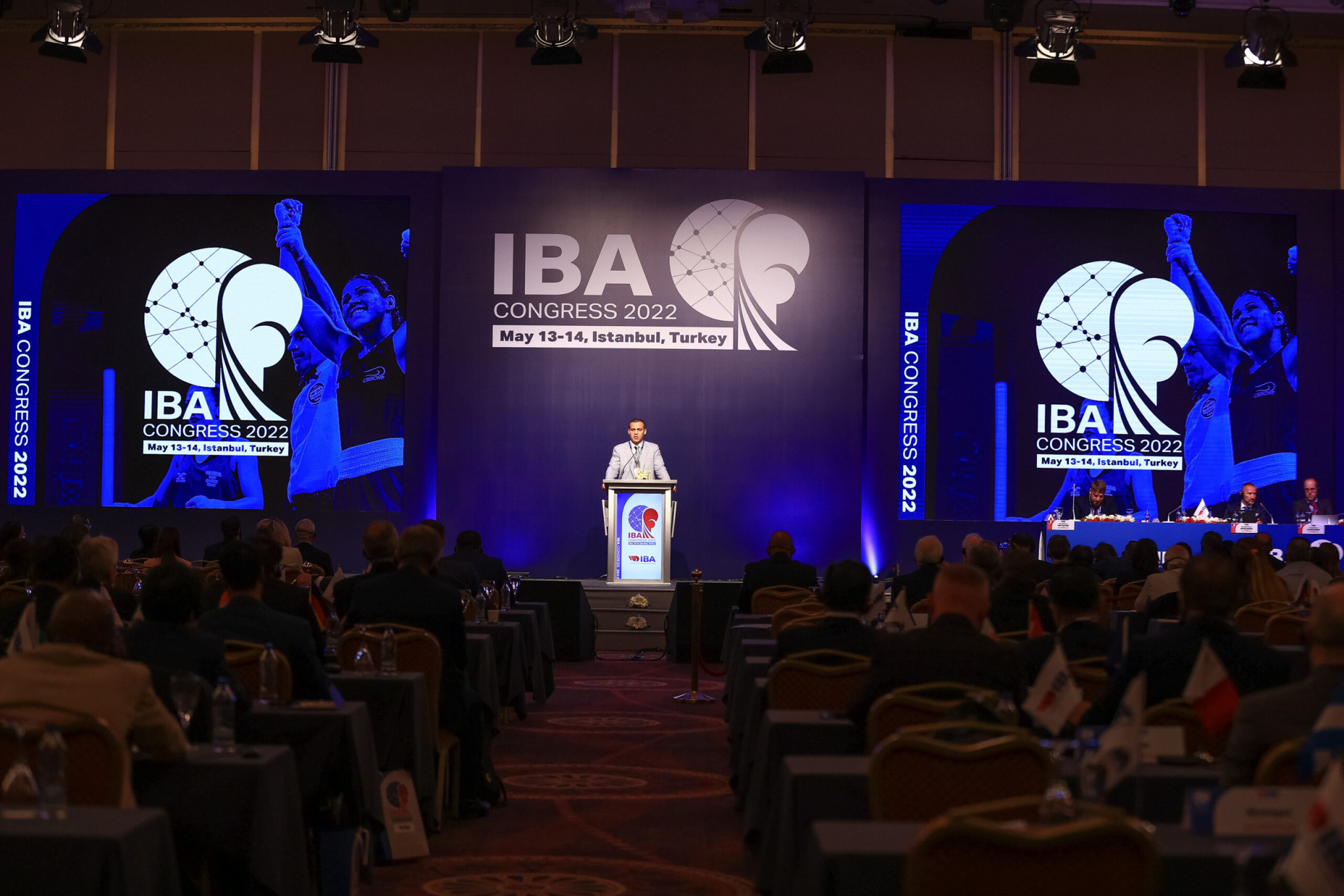 Umar Kremlev was elected unopposed at the Extraordinary Congress in Istanbul, but the CAS ruled that his rival for the Presidency Boris van der Vorst should have been allowed to stand ©IBA