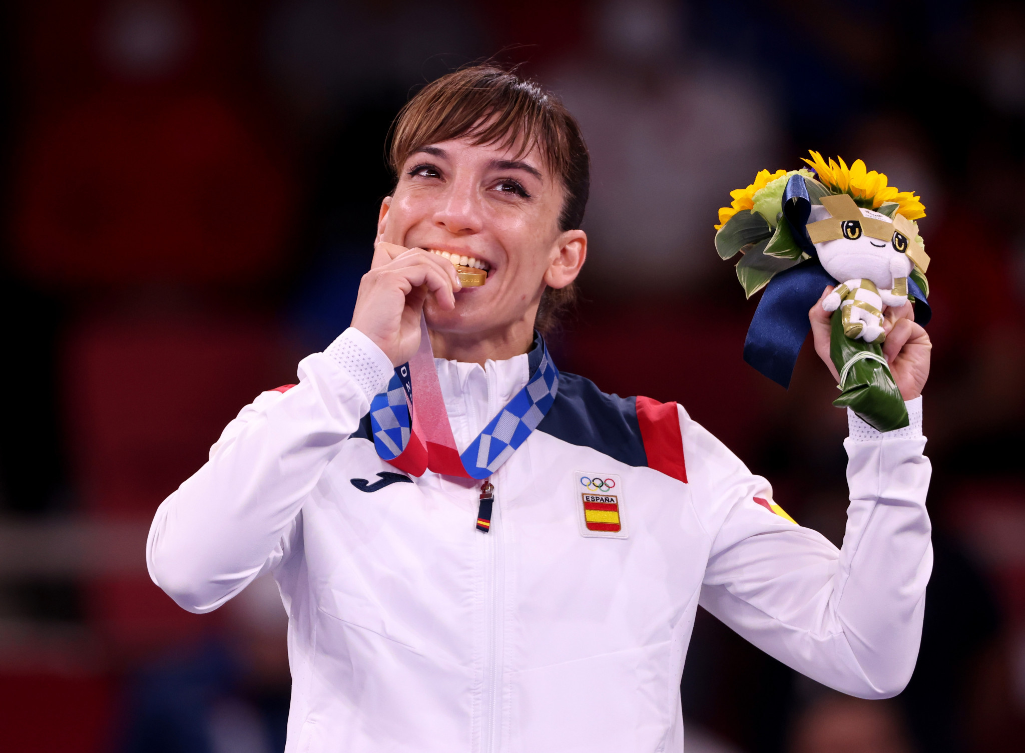 Sandra Sánchez won gold in kata at the Tokyo 2020 Olympic Games ©Getty Images