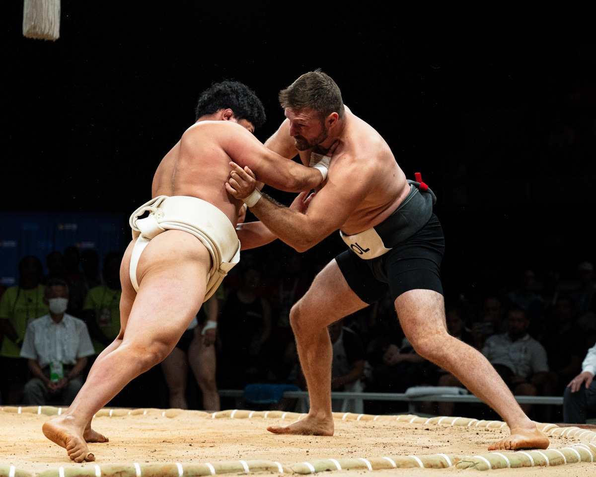 Sumo wrestling took centre stage again as athletes battled for medals ©The World Games
