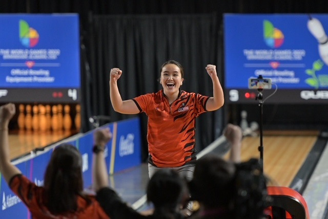 Malaysia overcame Colombia to clinch women's bowling doubles bronze ©The World Games 2022