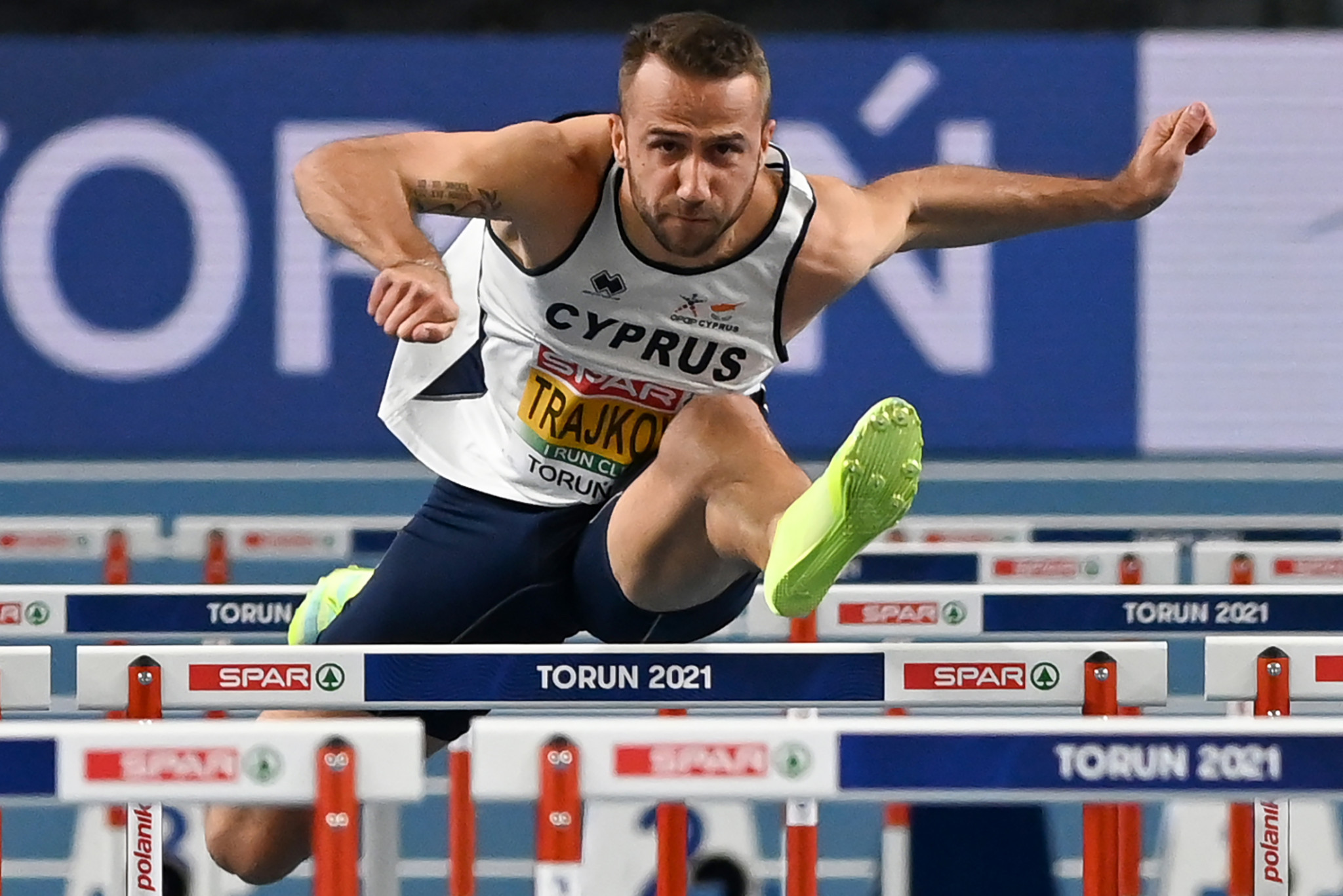 Hurdler Milan Trajkovic will be a Cypriot athlete to watch in athletics ©Getty Images