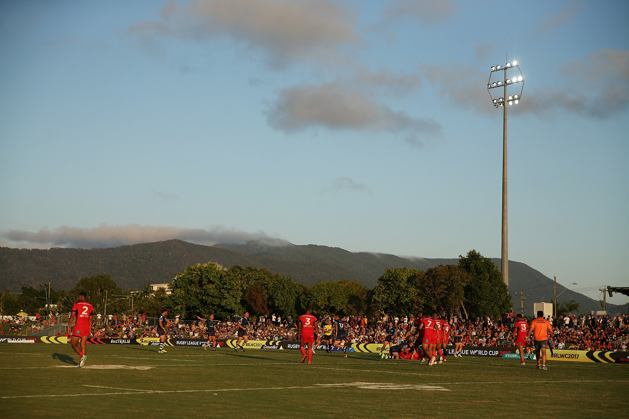 The floodlights at Barlow Park will be upgraded for the 2032 Olympics after an AUD4 million cash injection from the Queensland Government ©Getty Images