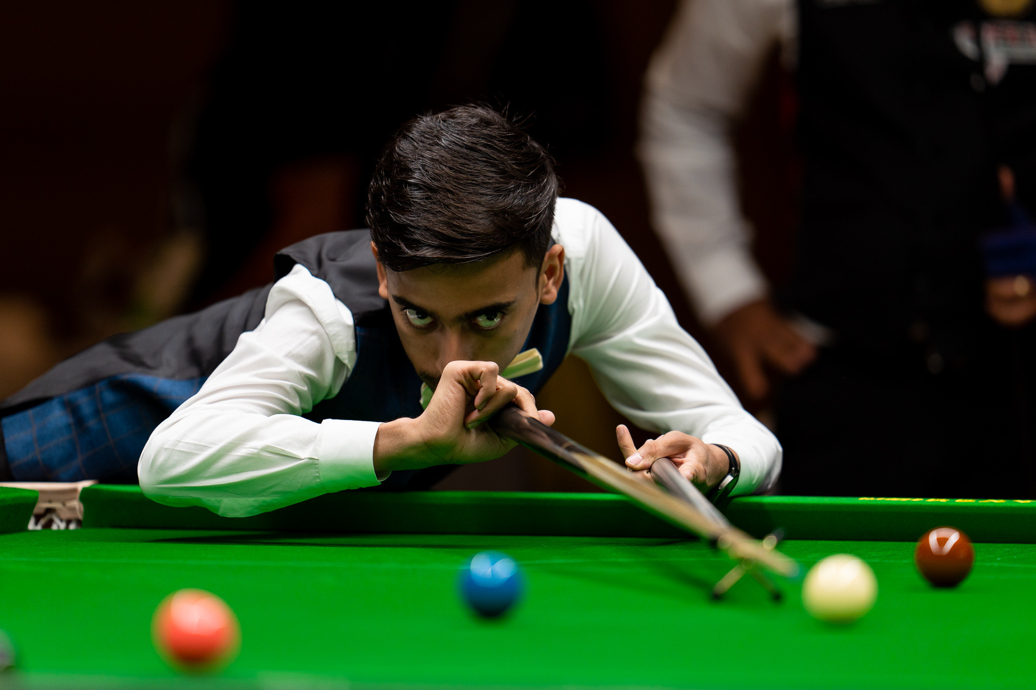 Pakistan's Ahsan Ramzan started the men's snooker tournament with a 3-1 win against the US' Ahmed Aly Elsayed ©Kyle Schwab/Dustin Massey Studios/The World Games 2022