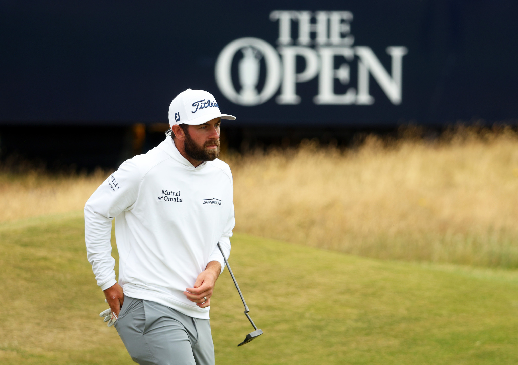 Cameron Young holds a two-shot lead after day one of The 150th Open Championship ©Getty Images
