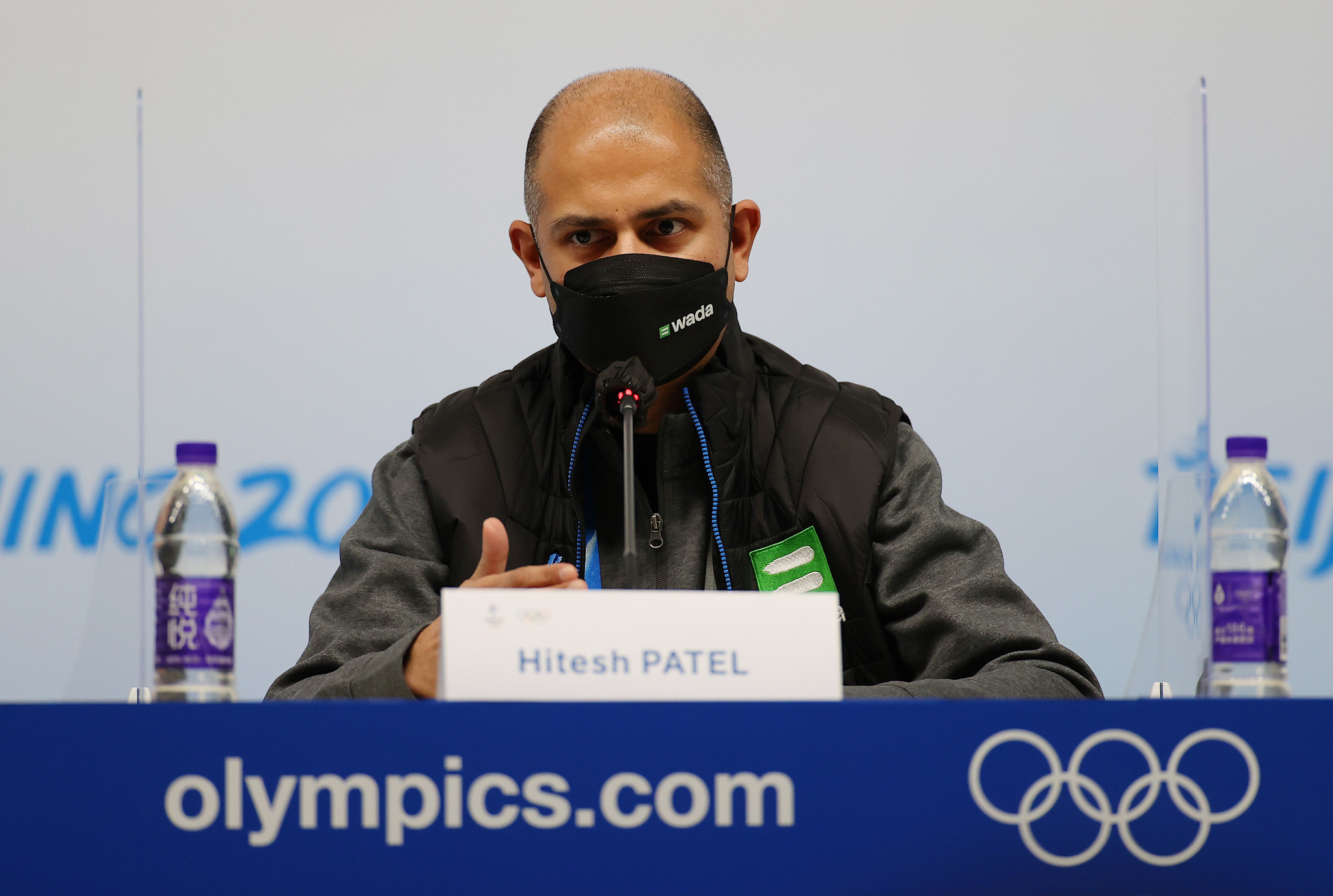 Chair Hitesh Patel said WADA's Beijing 2022 IO Team 