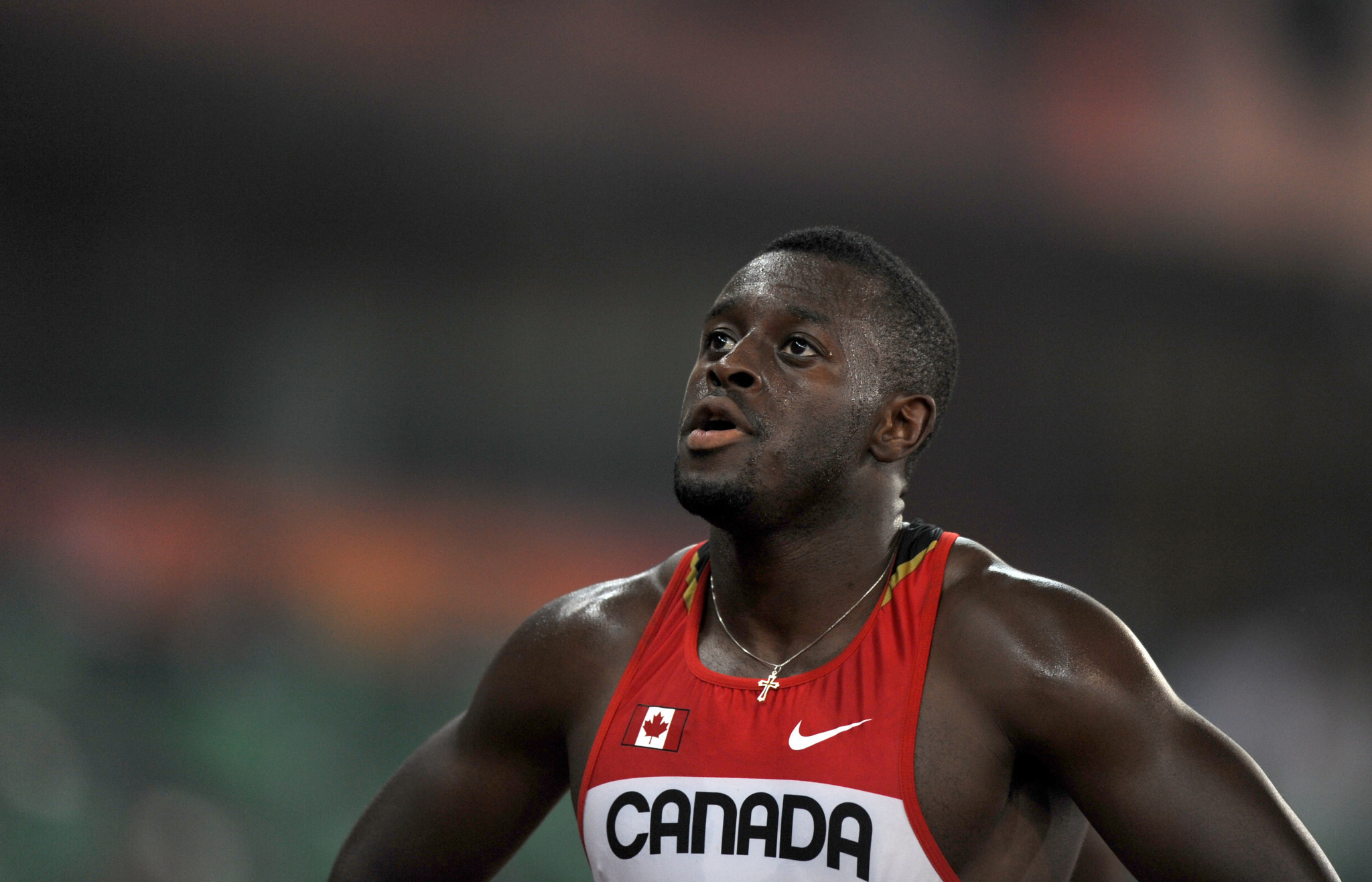 Sam Effah competing at the 2010 Commonwealth Games in Delhi ©Getty Images