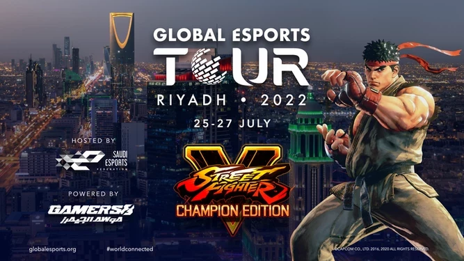 The Riyadh Global Esports Tour event is planned to be held next to the Gamers8 festival ©GEF