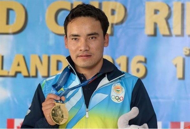 Jitu Rai of India claimed gold in the men's 50m pistol competition