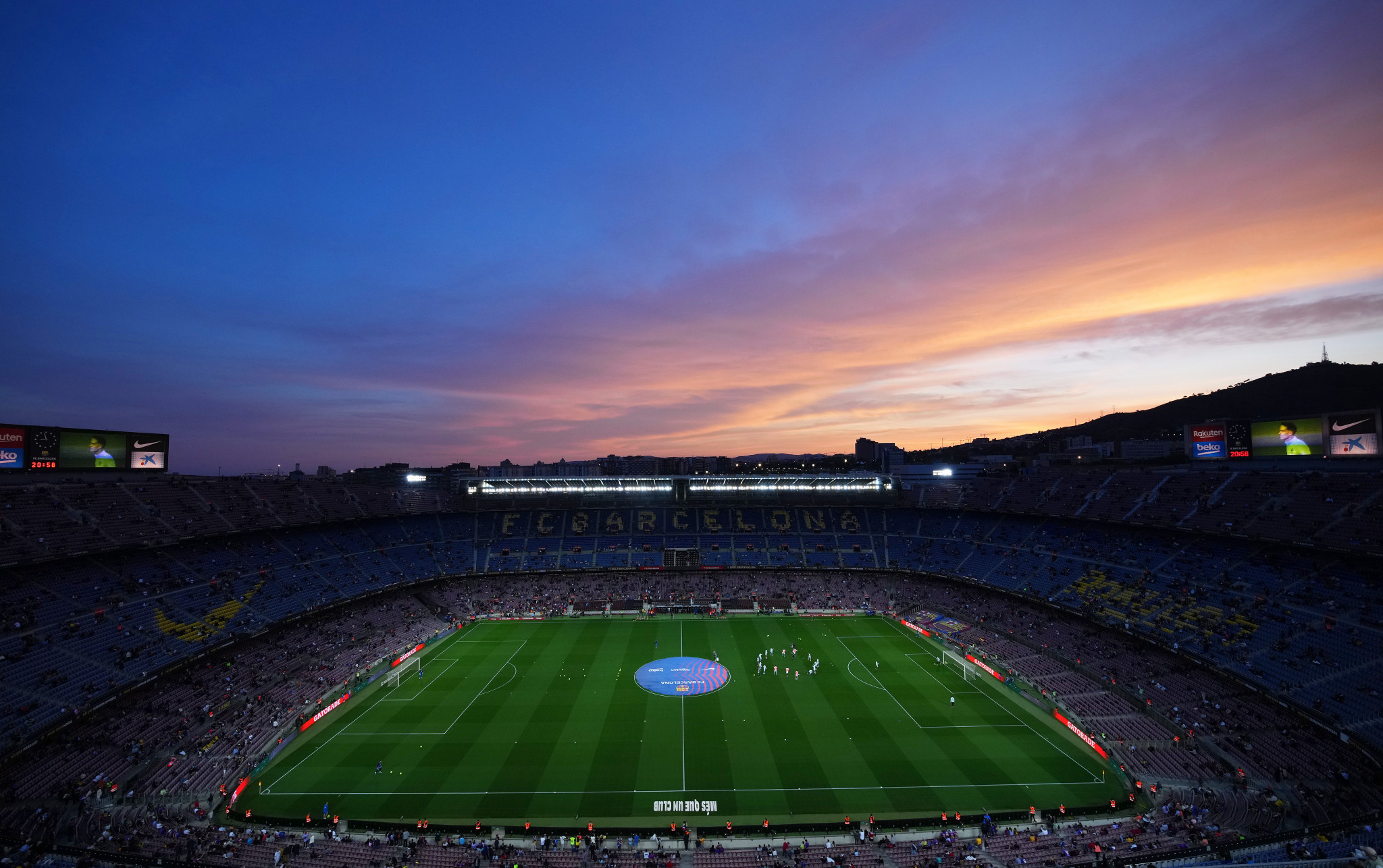 Barcelona's Camp Nou is part of the initial shortlist to stage FIFA 2030 World Cup matches ©Getty Images