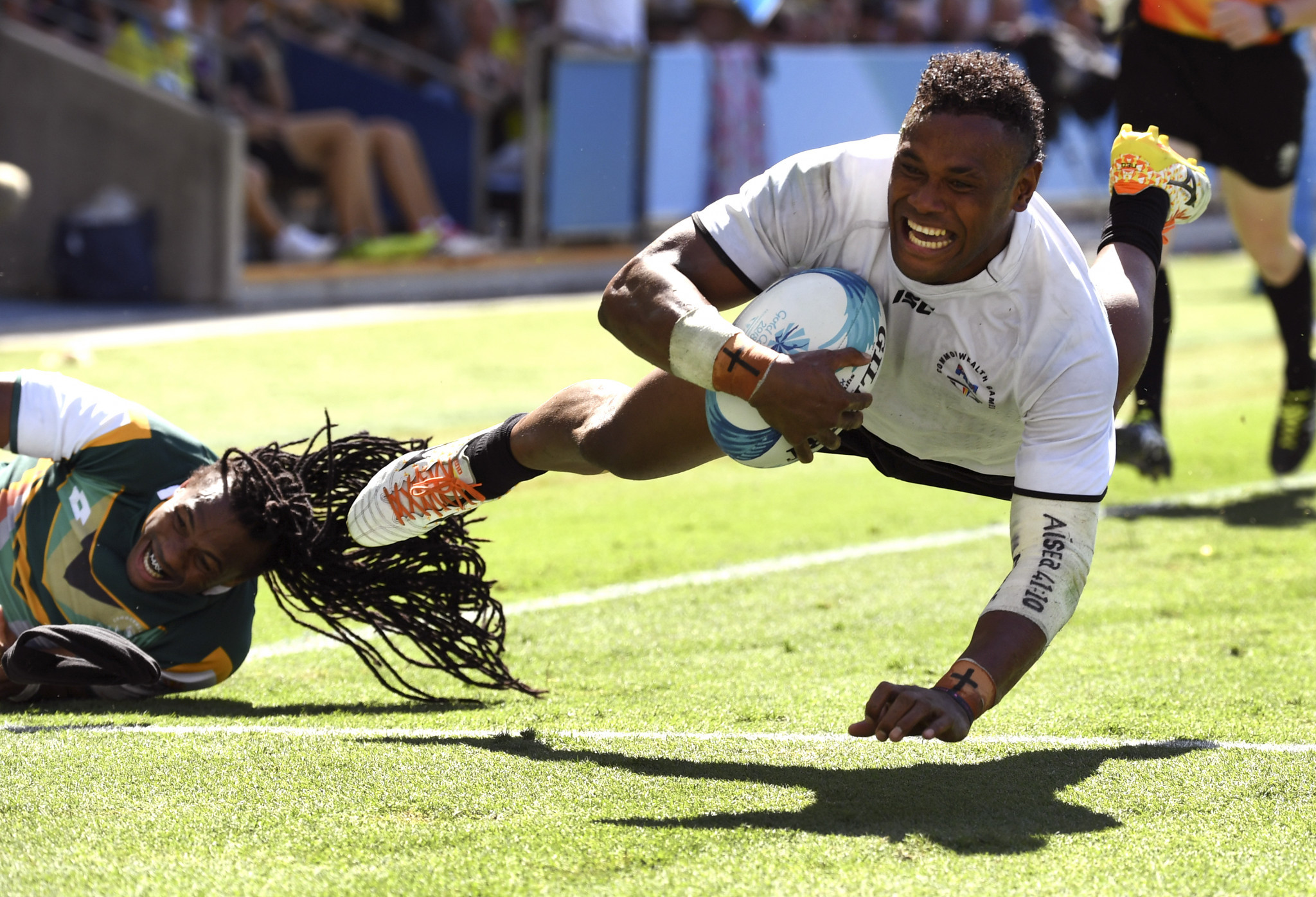 Fiji won four medals at Gold Coast 2018, including men's rugby sevens silver  ©Getty Images