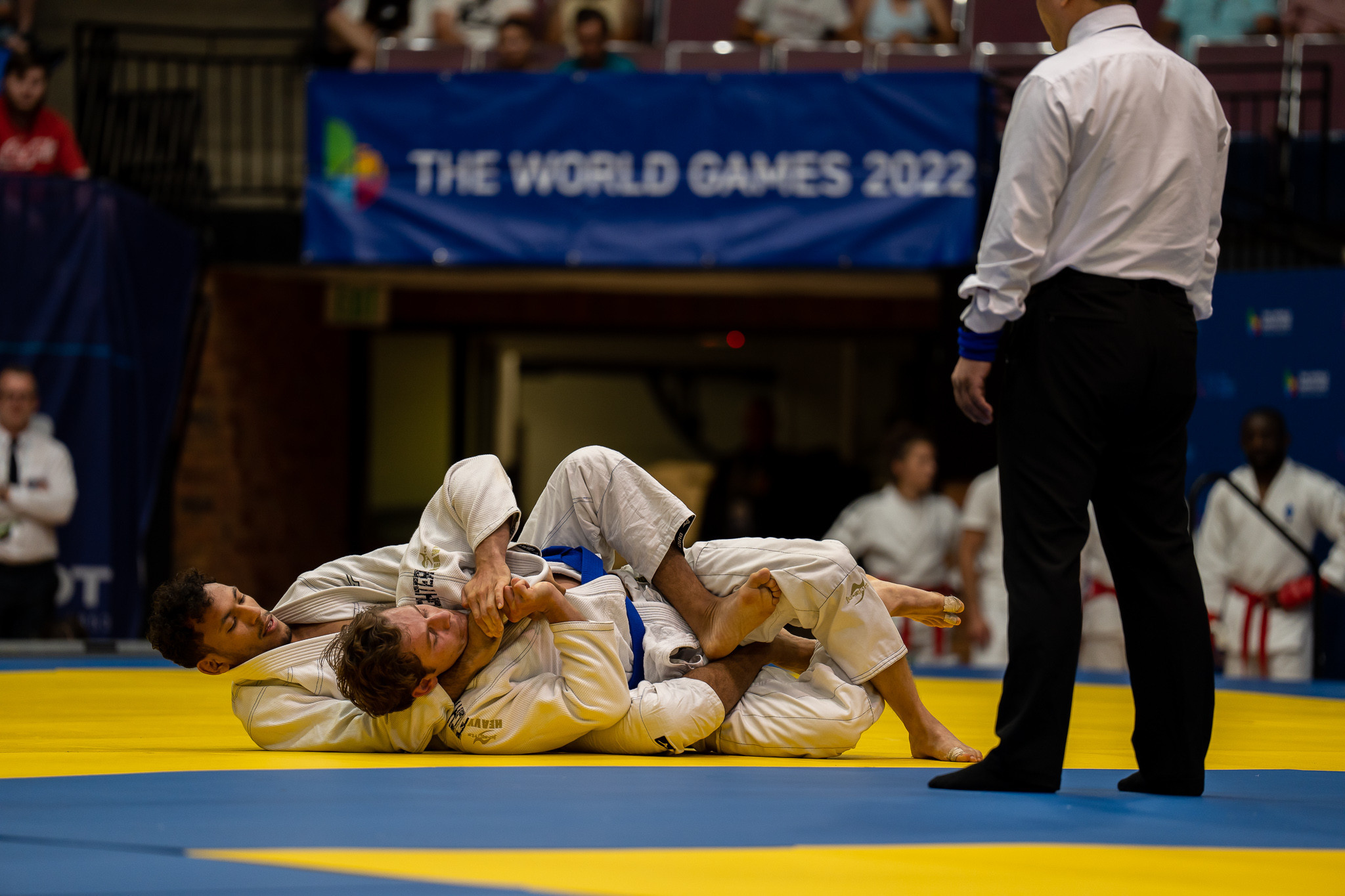 Ju-Jitsu held its final events at the Birmingham 2022 World Games ©The World Games 2022/Kyle Schwab / Dustin Massey Studios