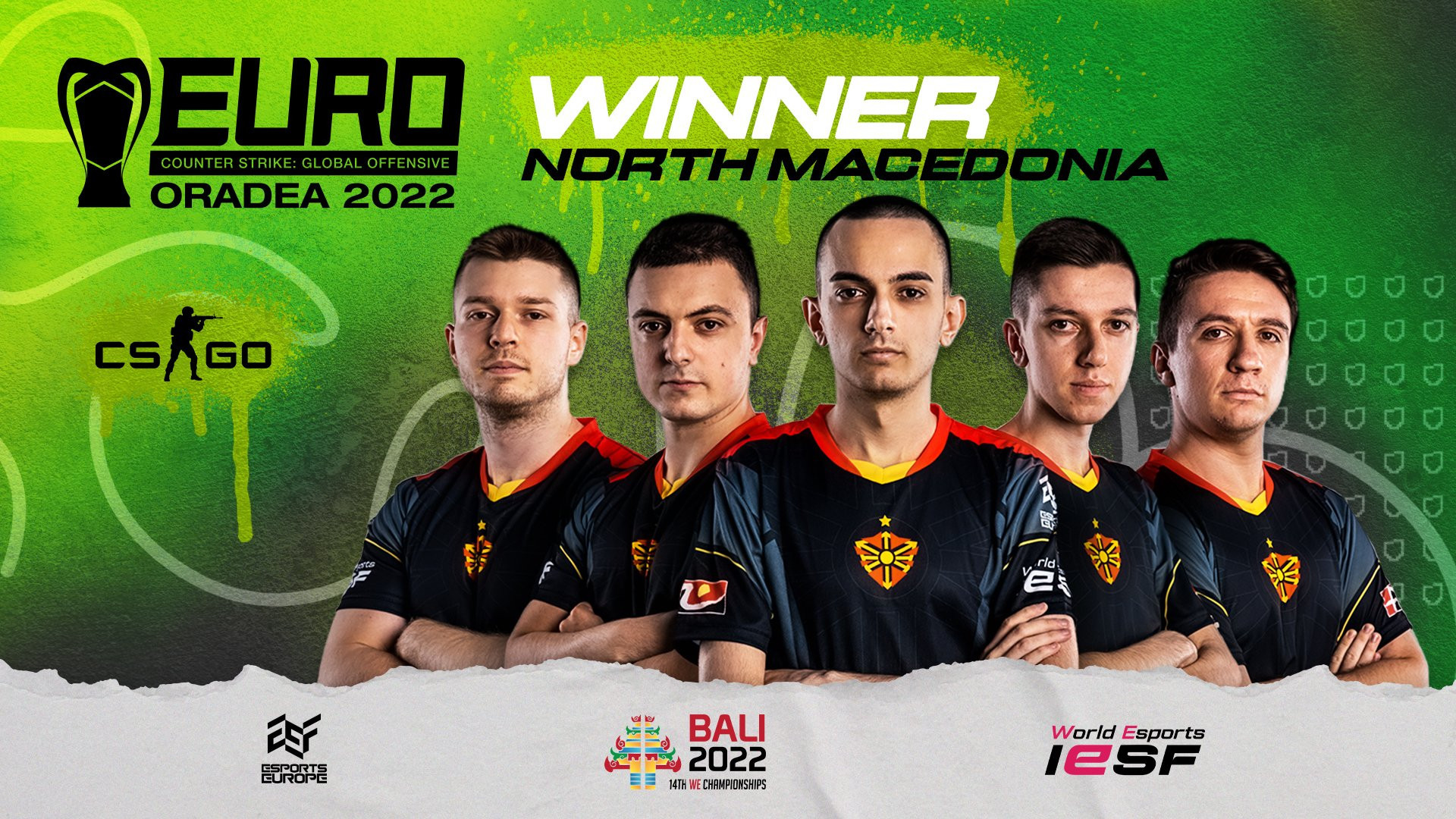 North Macedonia qualified for the International Esports Federation World Esports Championships Finals in Bali ©IESF