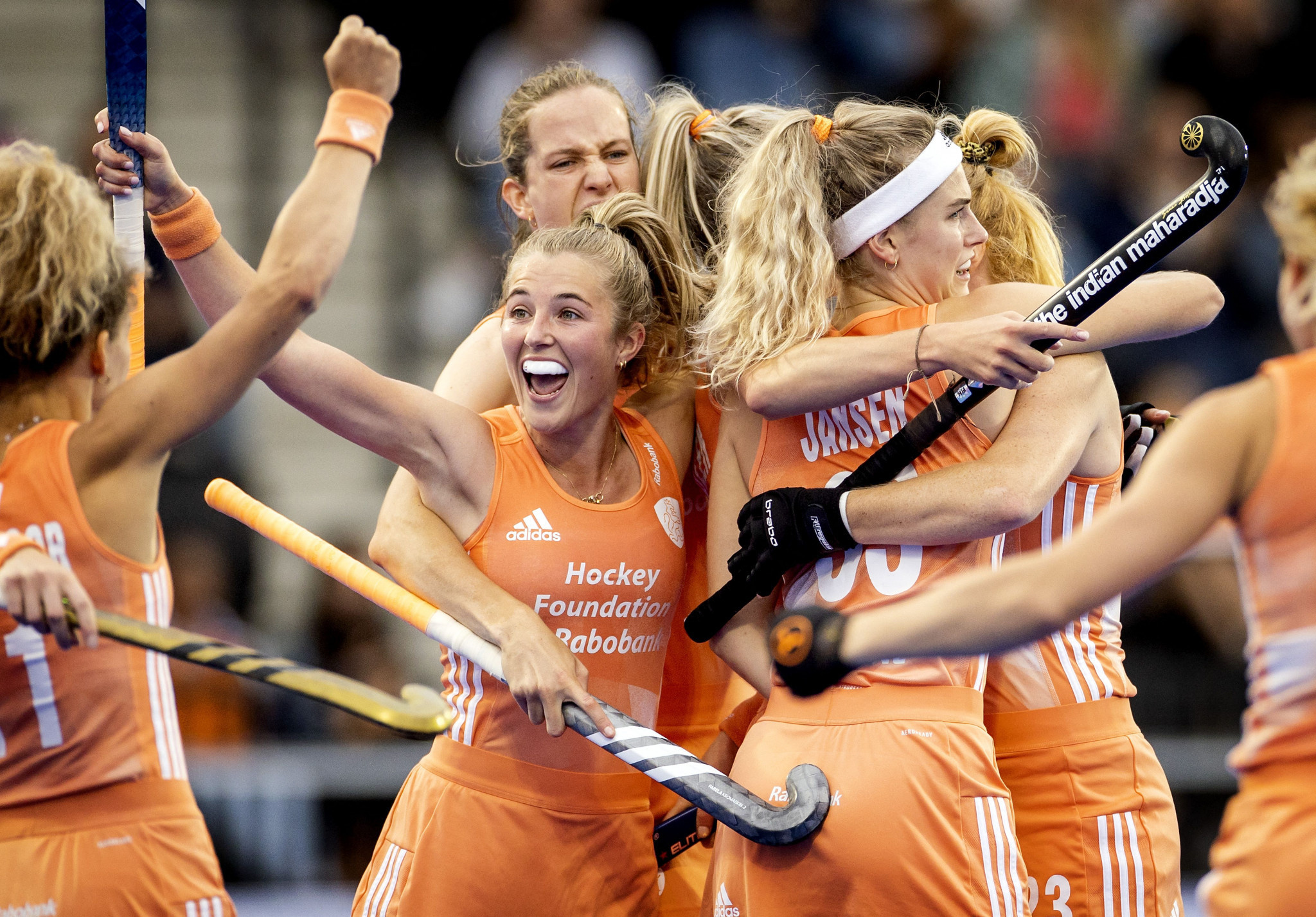 The Netherlands won a ninth Women's Hockey World Cup trophy in Spain ©Getty Images