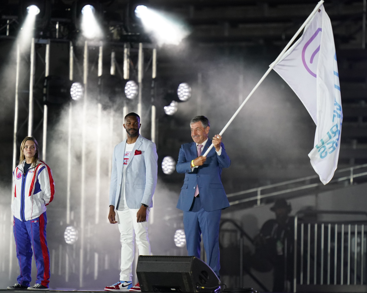 José Perurena honoured Birmingham 2022 by stating it shows how humans can live in "peace and harmony" ©The World Games 2022