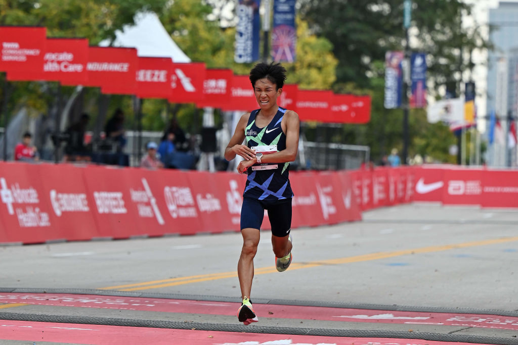 Japan's national record-holder Kengo Suzuki had to drop out of yesterday's men's marathon with COVID-19 ©Getty Images