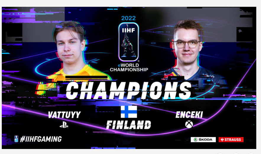 Finland claim IIHF eWorld Championship with win over United States
