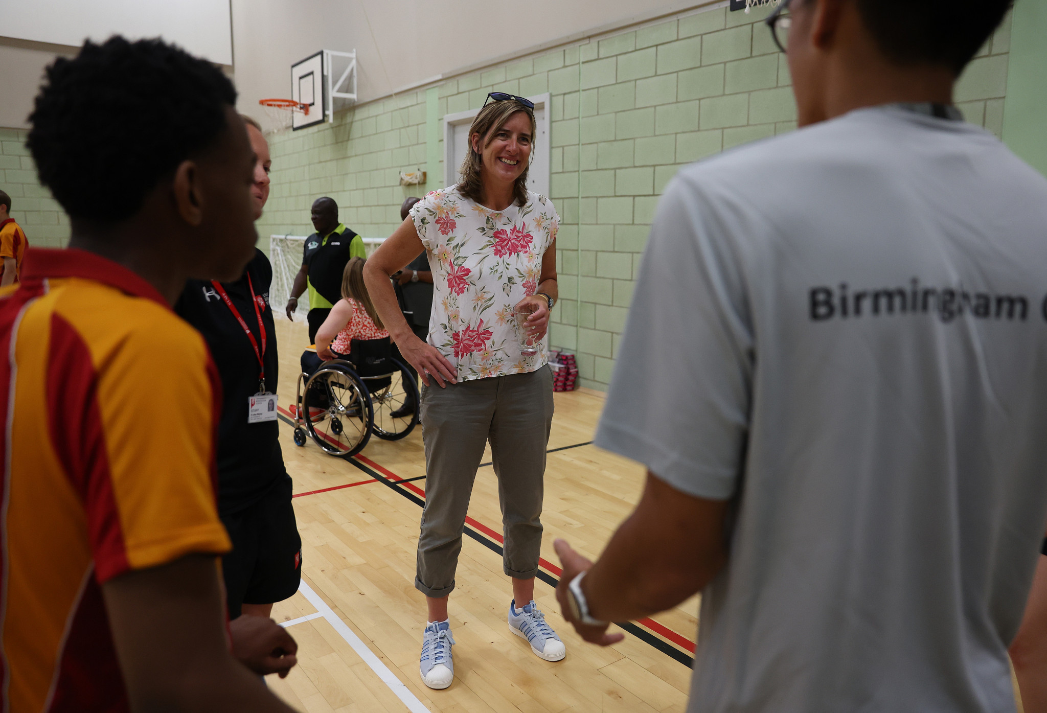Dame Katherine Grainger attended a training camp for the Commonwealth Games Federation's Gather, Adjust, Prepare, Sustain programme ©CGF